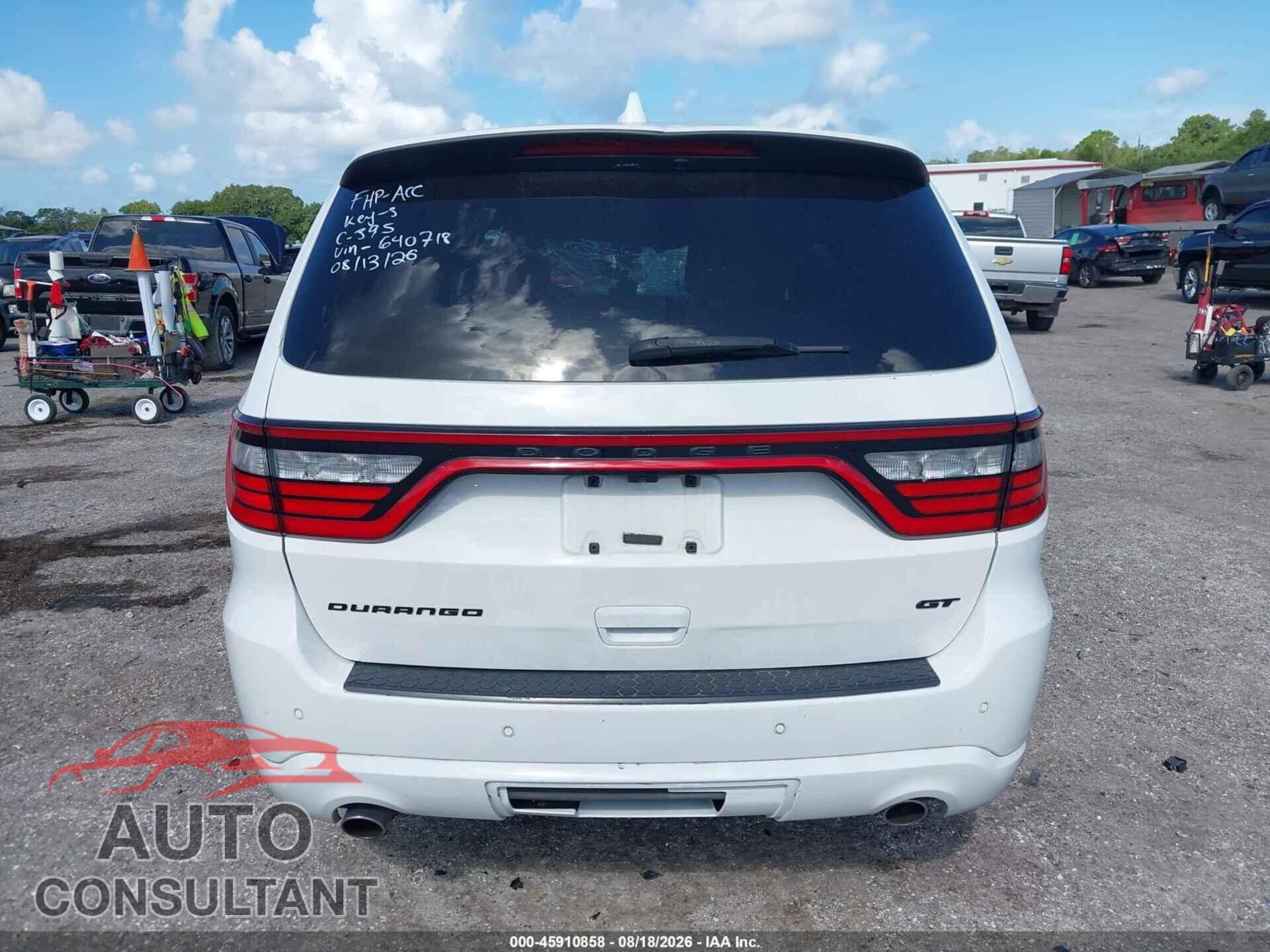 DODGE DURANGO 2021 - 1C4RDHDG4MC640718
