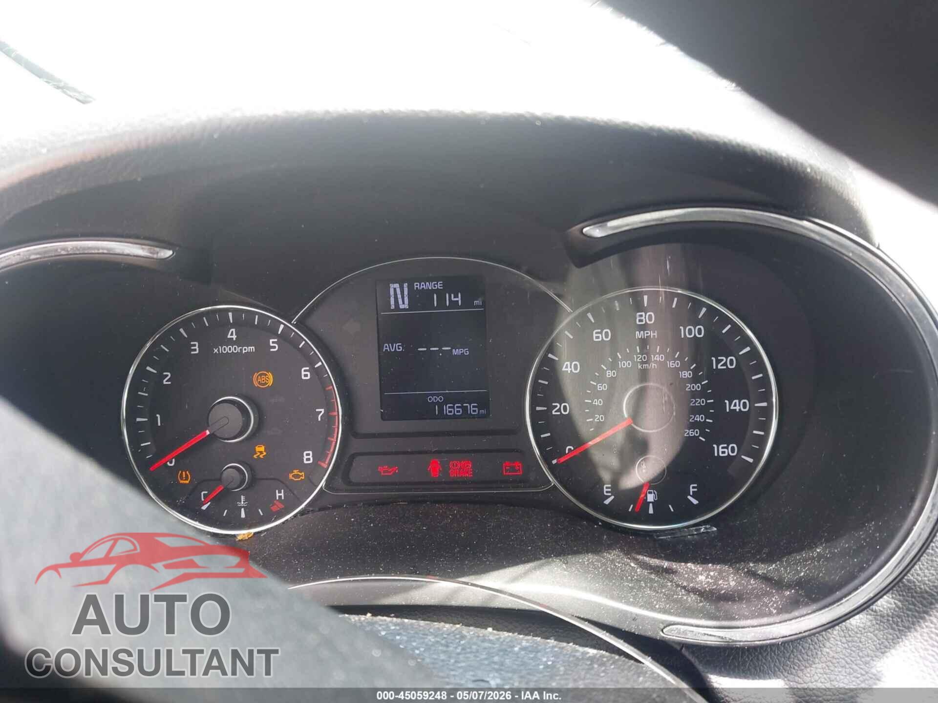 KIA FORTE 2017 - 3KPFK4A78HE045116