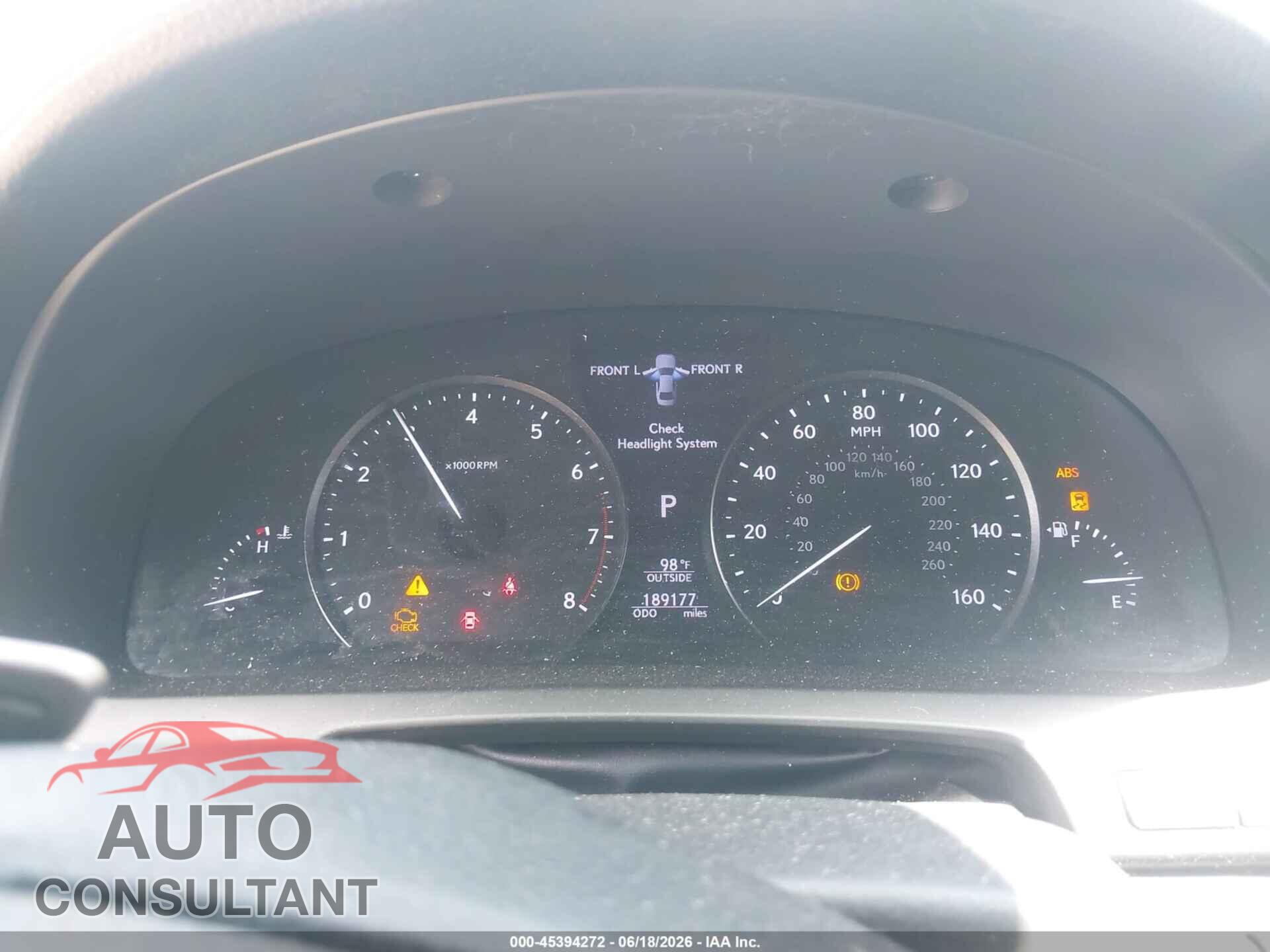 LEXUS LS 460 2014 - JTHBL5EF1E5132123