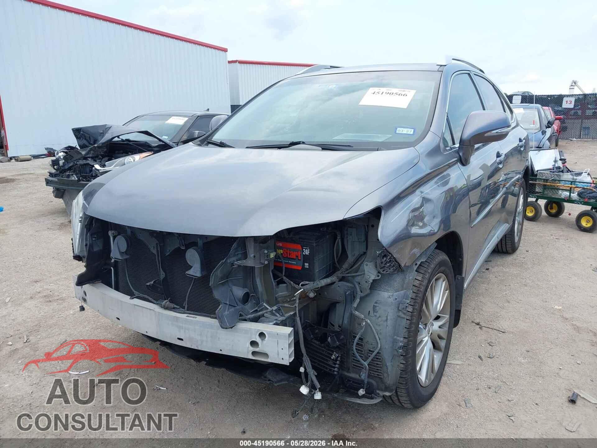 LEXUS RX 350 2014 - 2T2ZK1BA5EC142818