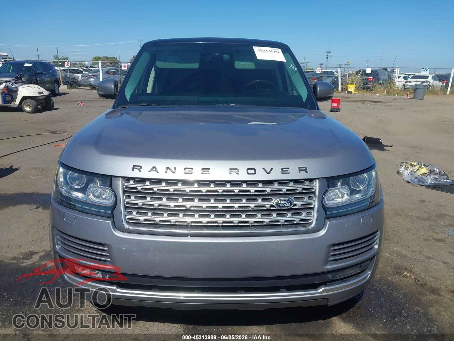 LAND ROVER RANGE ROVER 2013 - SALGS2DF8DA117529