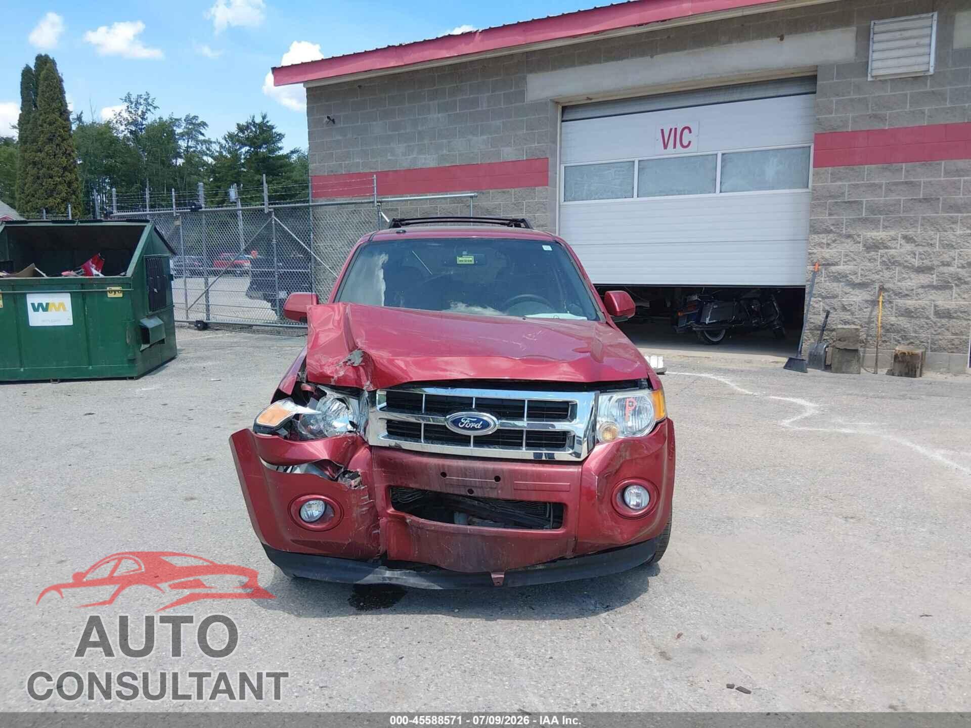 FORD ESCAPE 2012 - 1FMCU9E77CKA96824