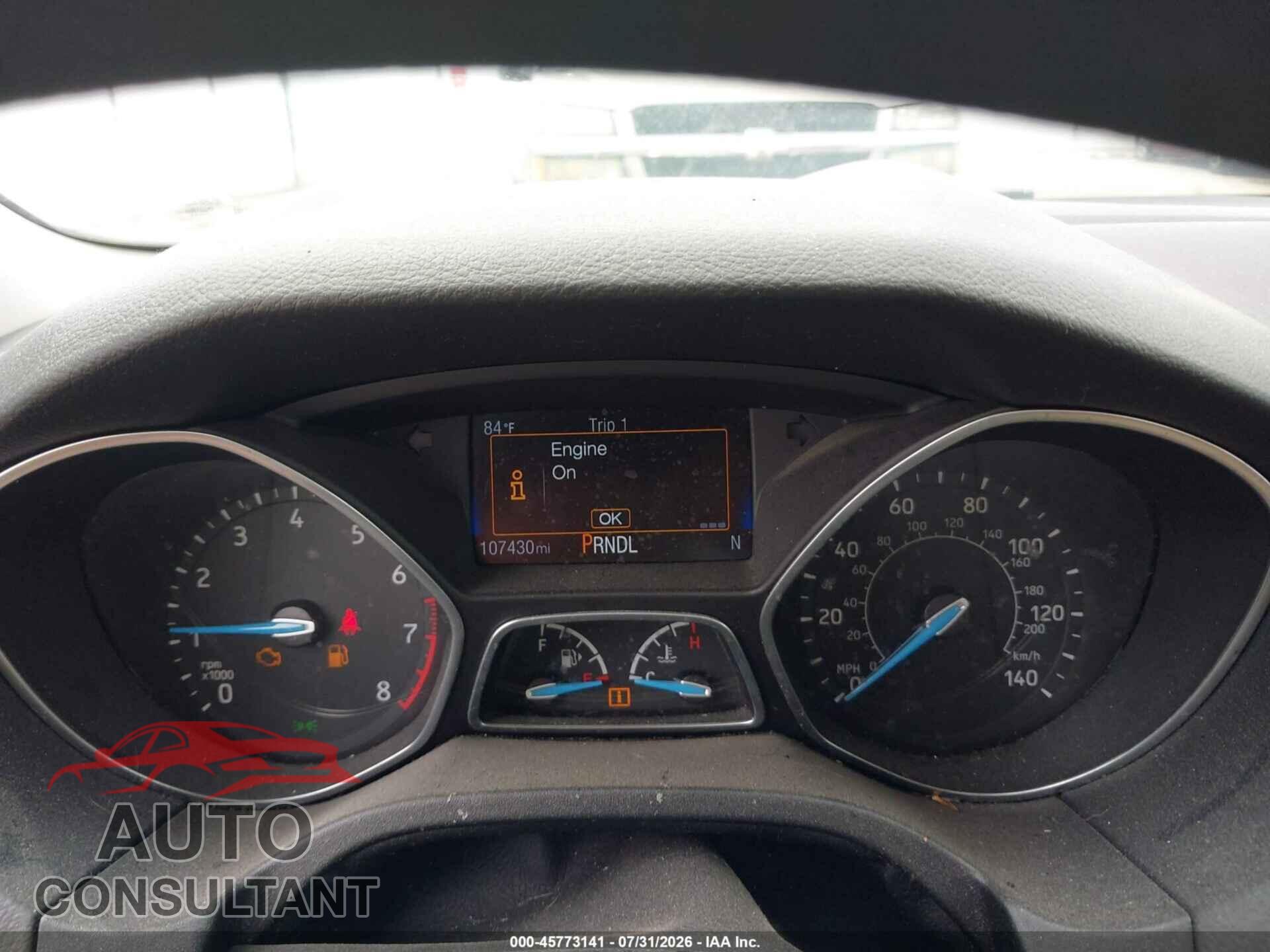 FORD FOCUS 2017 - 1FADP3F28HL339449