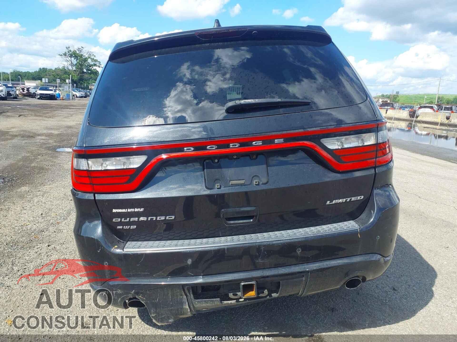 DODGE DURANGO 2015 - 1C4RDJDG9FC105961