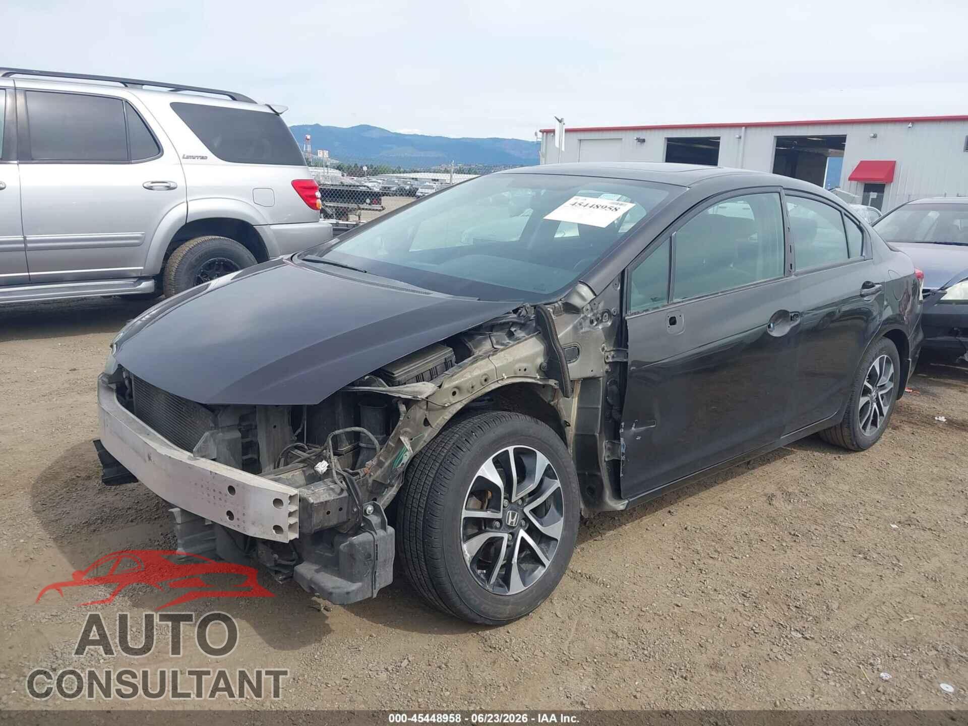 HONDA CIVIC 2013 - 19XFB2F89DE230792