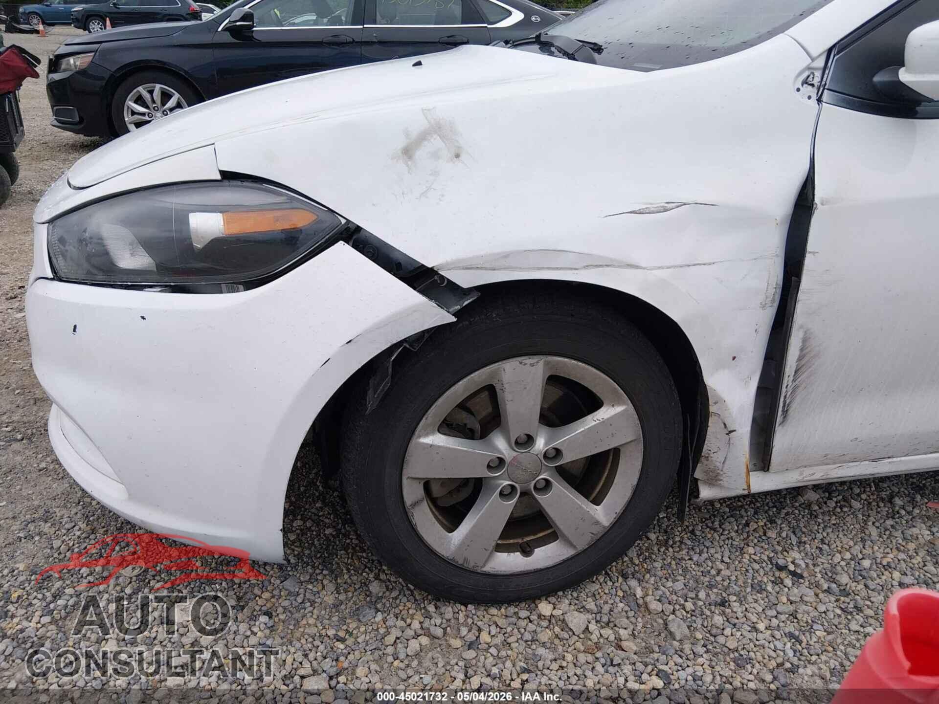 DODGE DART 2015 - 1C3CDFBBXFD351068