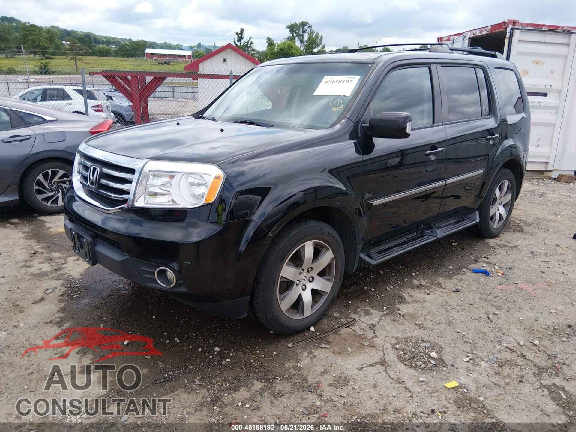 HONDA PILOT 2015 - 5FNYF4H91FB028671