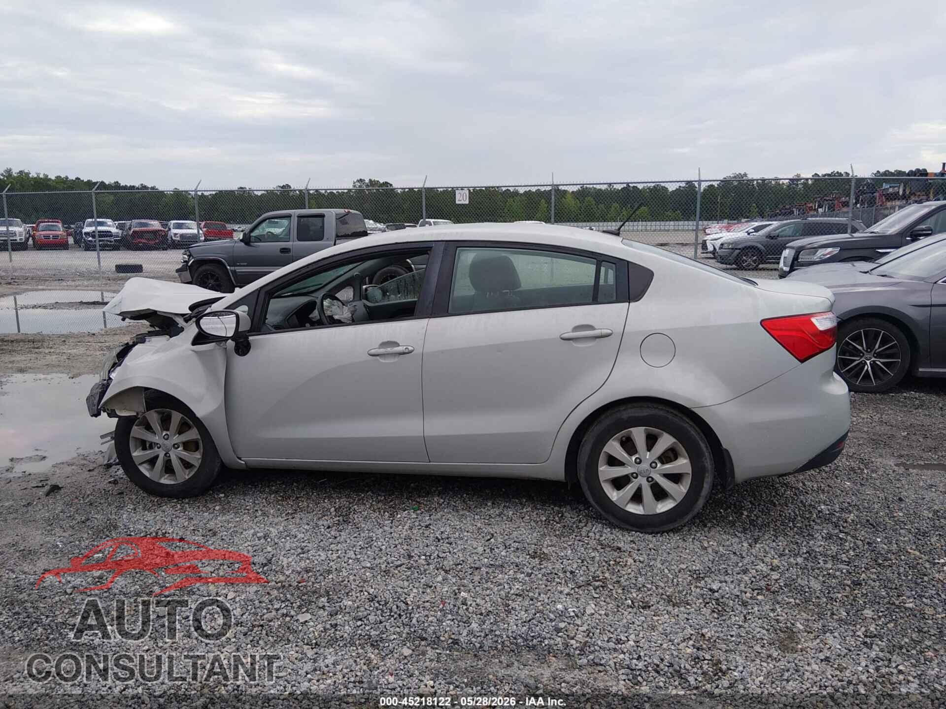 KIA RIO 2013 - KNADN4A38D6283217