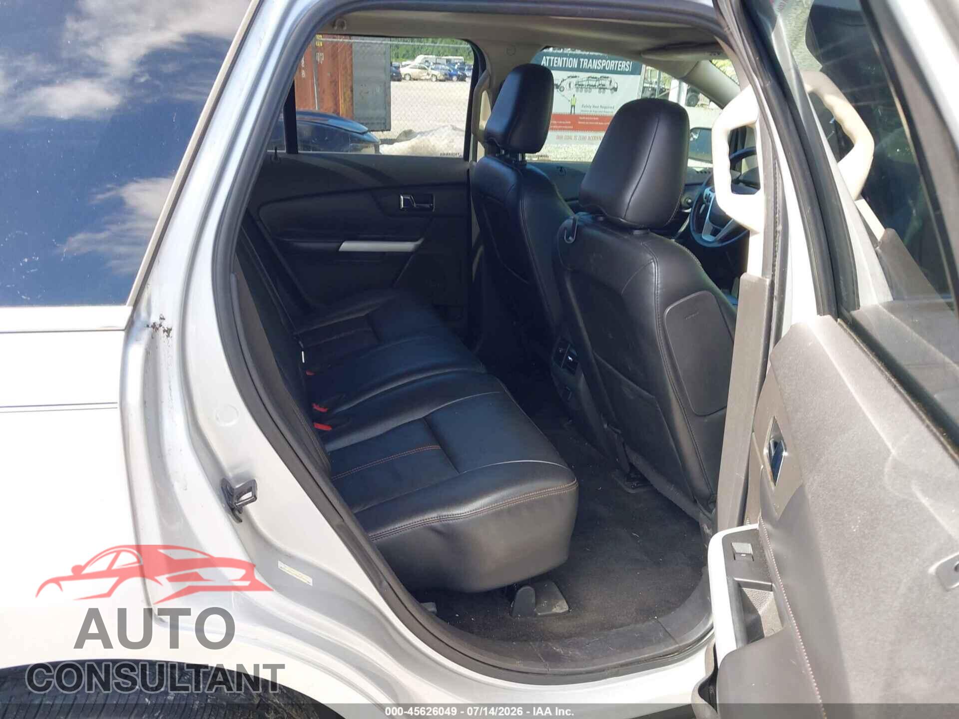 FORD EDGE 2012 - 2FMDK3K93CBA35851