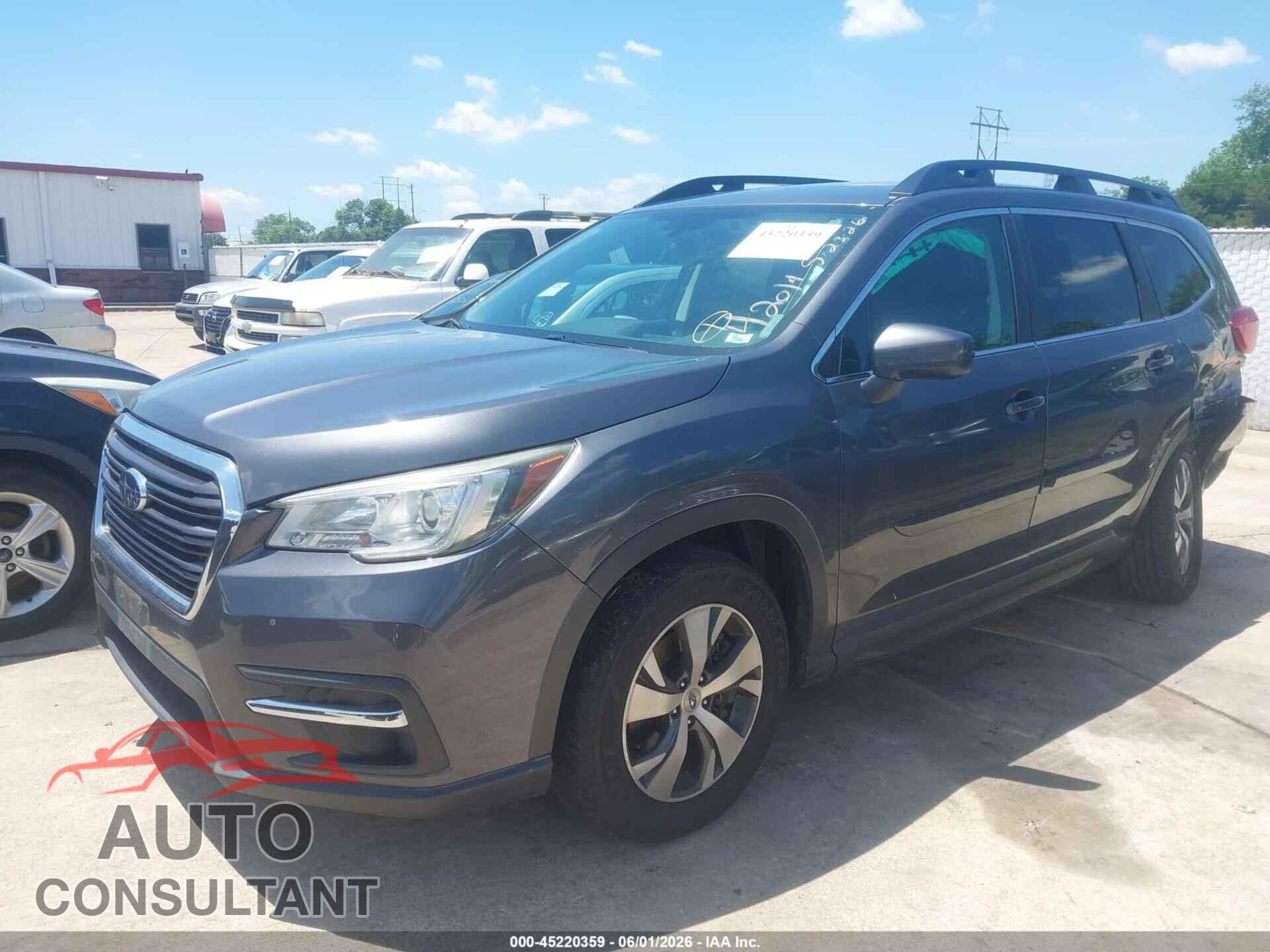 SUBARU ASCENT 2019 - 4S4WMACD1K3473325