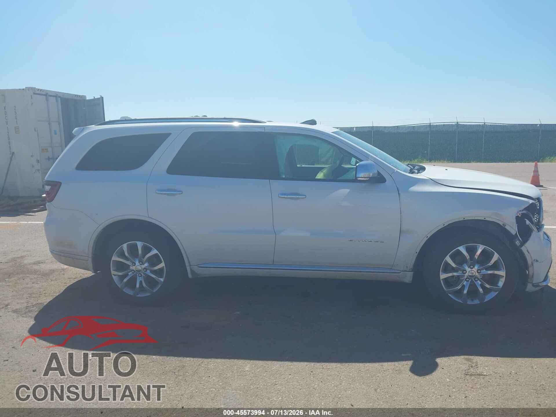 DODGE DURANGO 2017 - 1C4RDJEG5HC691091