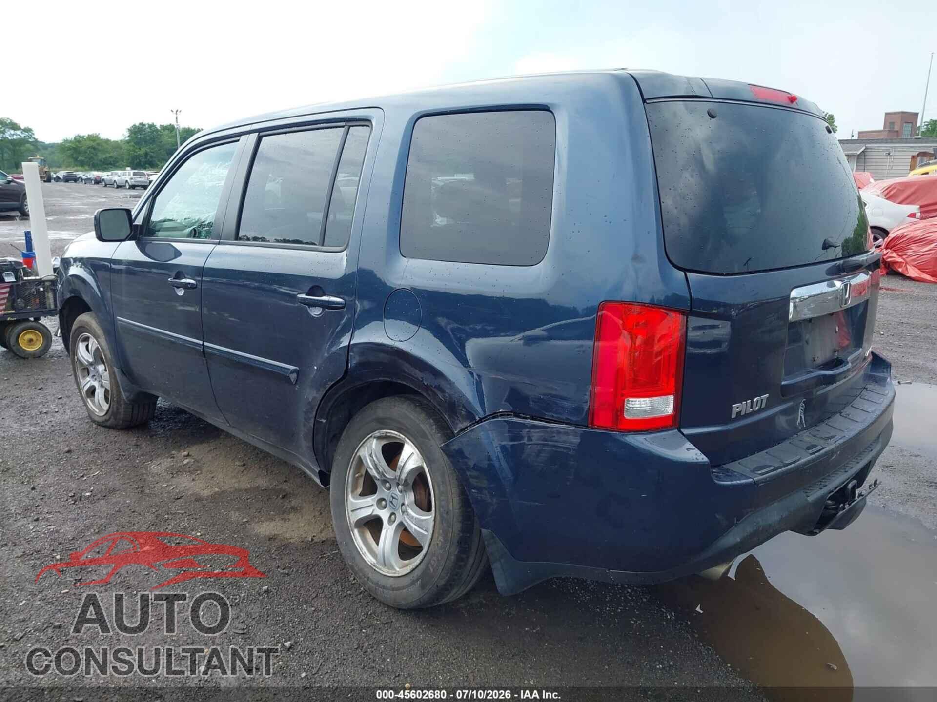 HONDA PILOT 2012 - 5FNYF4H56CB031882