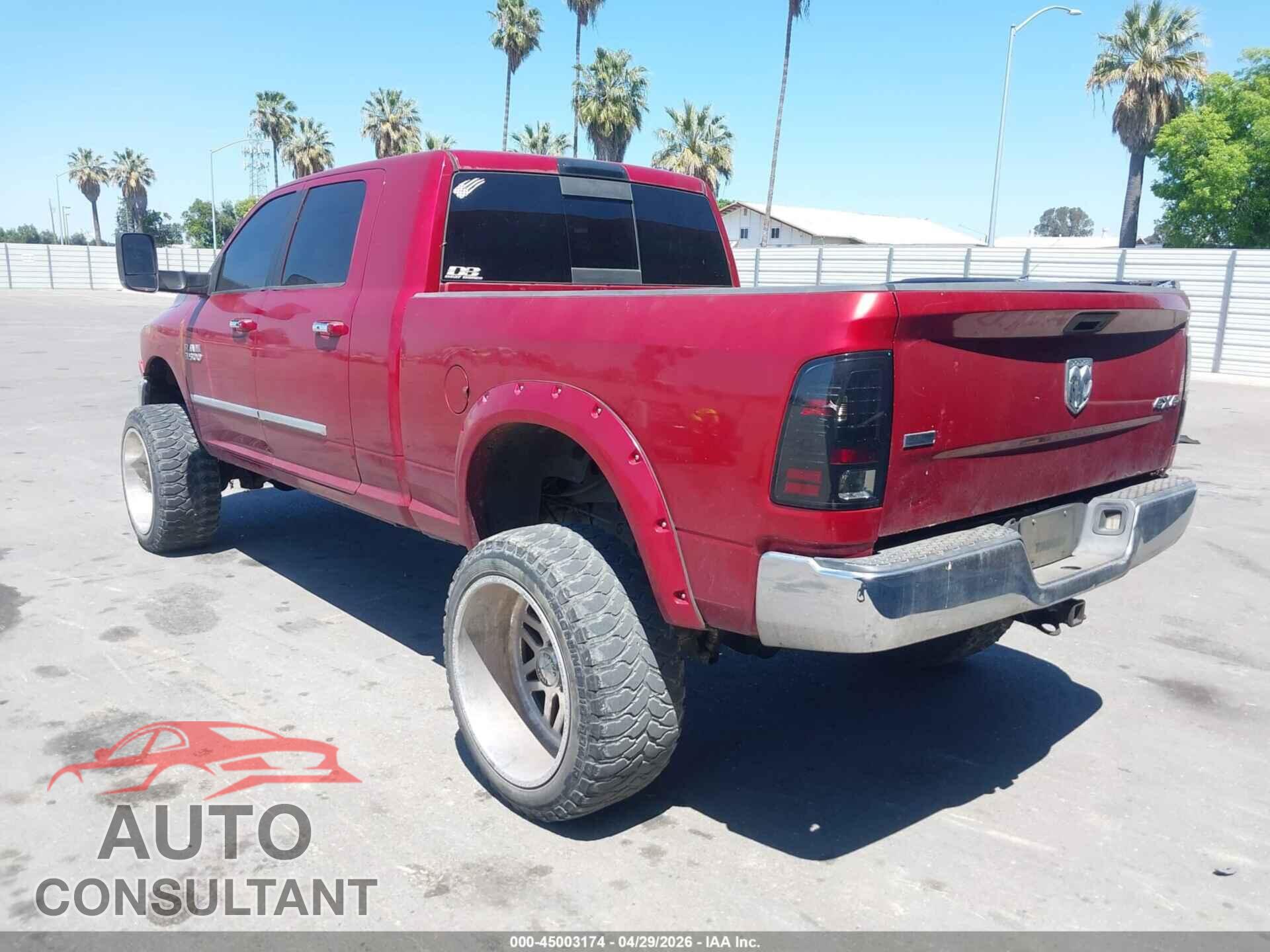 DODGE RAM 3500 2010 - 3D73Y3HL7AG138997