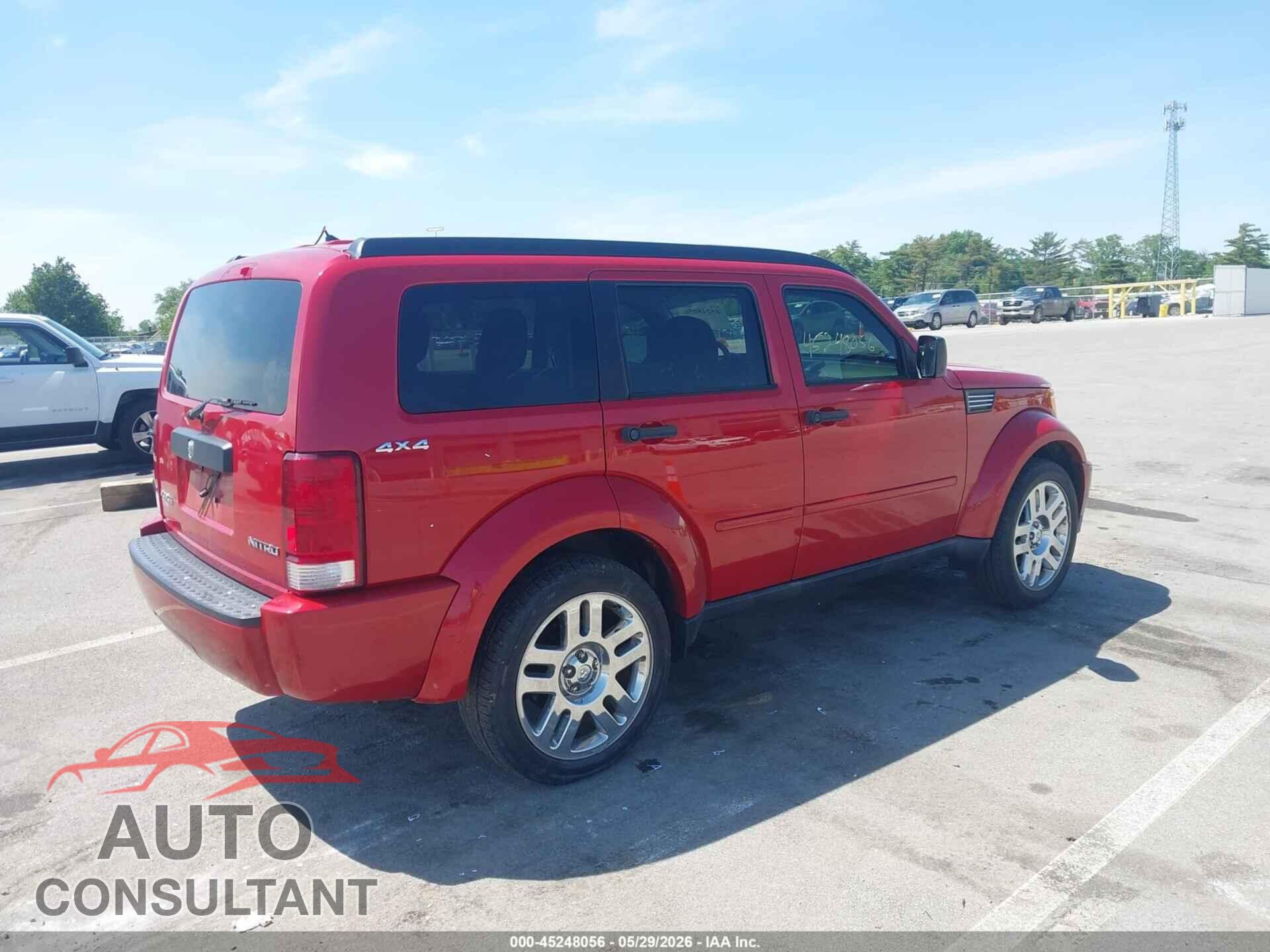 DODGE NITRO 2011 - 1D4PU4GK8BW606098