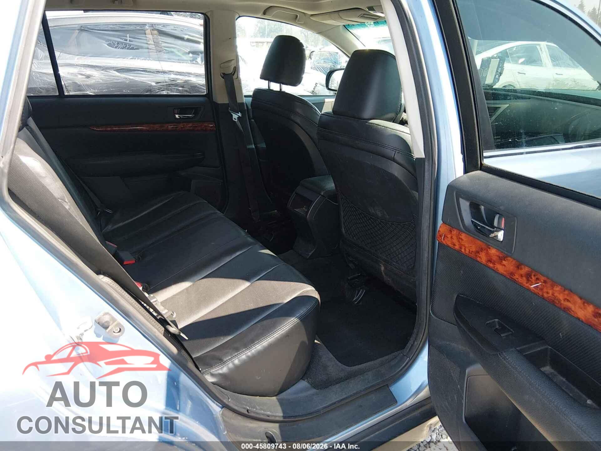 SUBARU OUTBACK 2011 - 4S4BRBKC8B3386214