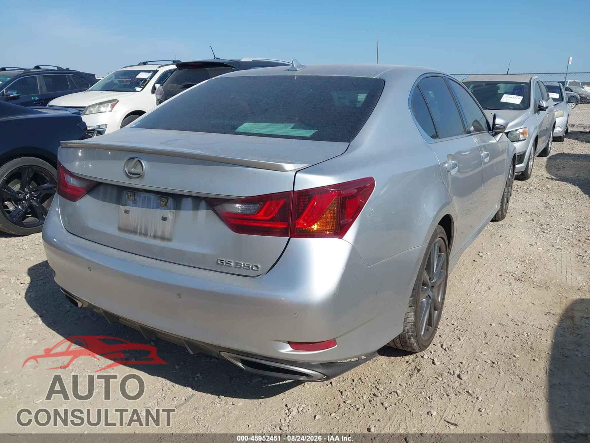 LEXUS GS 350 2014 - JTHBE1BL4E5030120