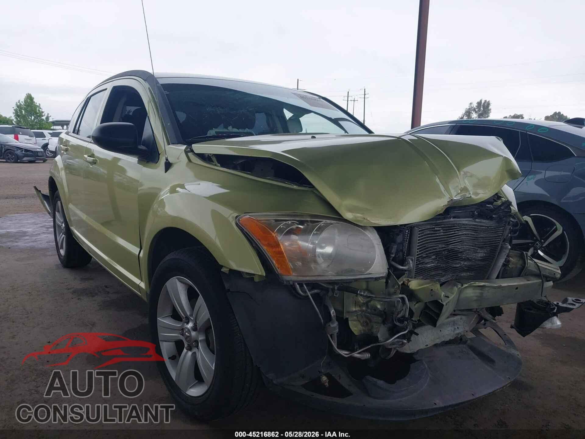 DODGE CALIBER 2010 - 1B3CB3HAXAD567995