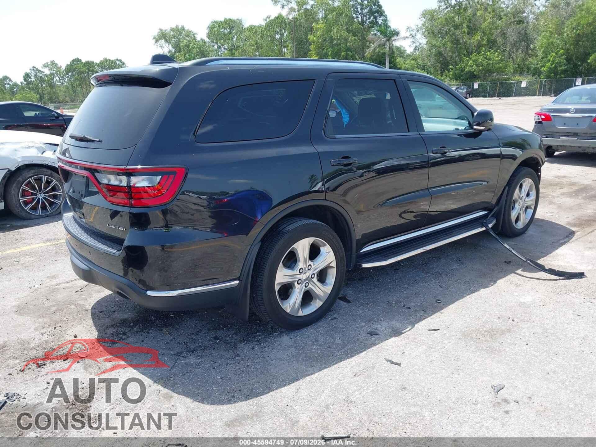 DODGE DURANGO 2014 - 1C4RDJDG9EC323154