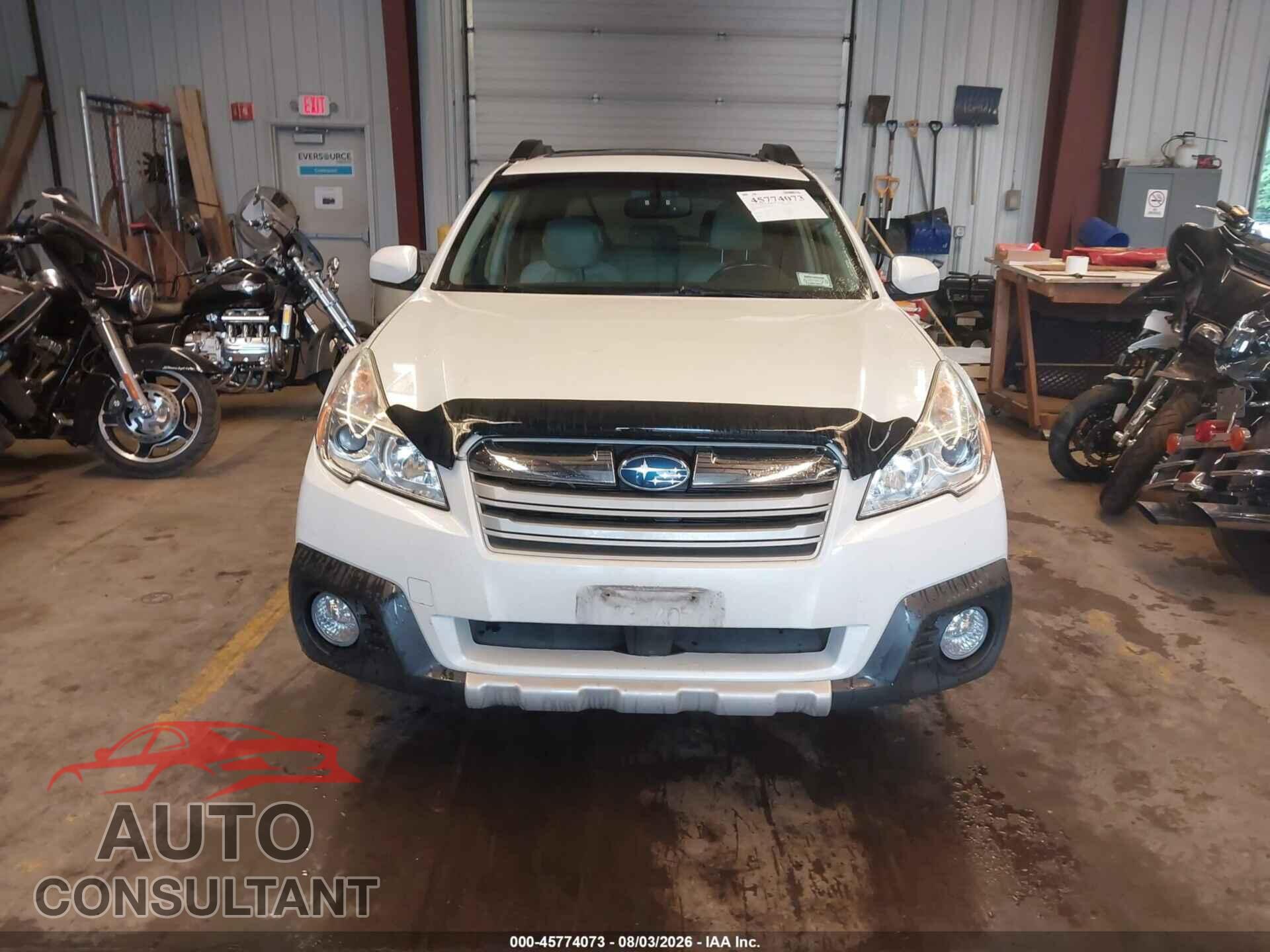 SUBARU OUTBACK 2014 - 4S4BRBLC4E3314669