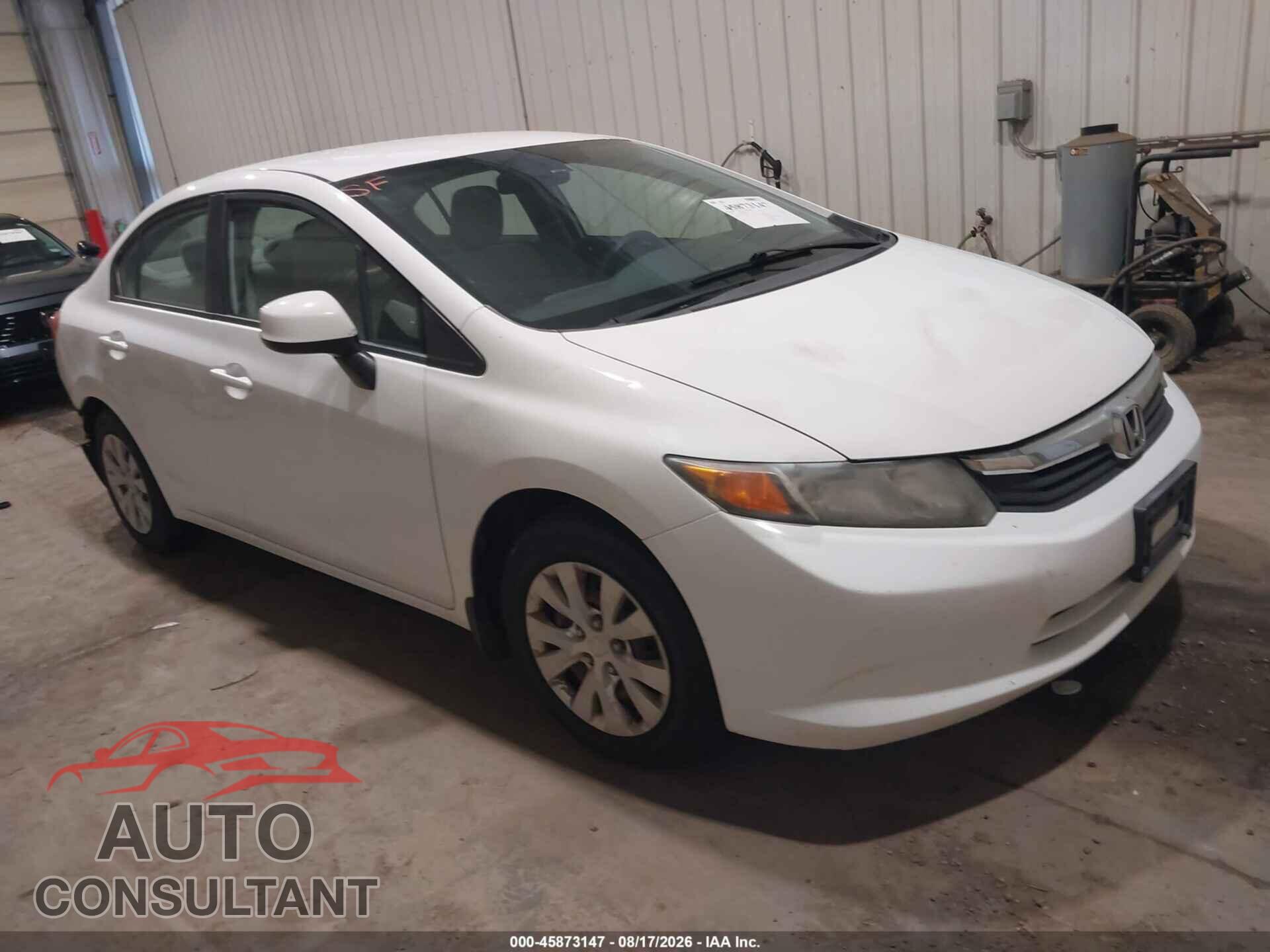 HONDA CIVIC 2012 - 2HGFB2F55CH304381