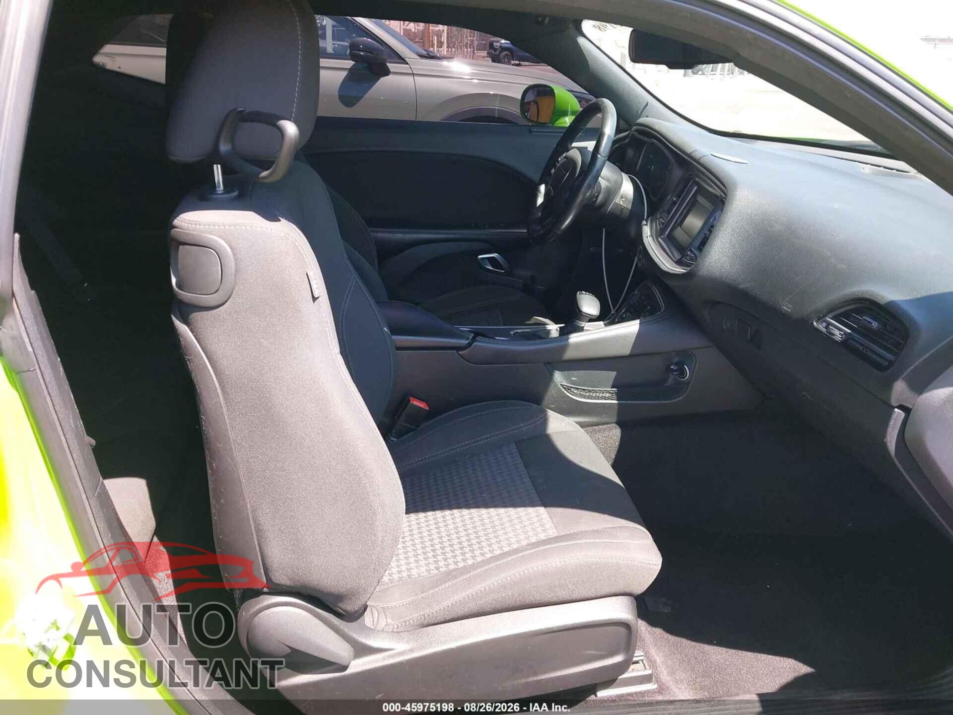 DODGE CHALLENGER 2017 - 2C3CDZAG6HH592646