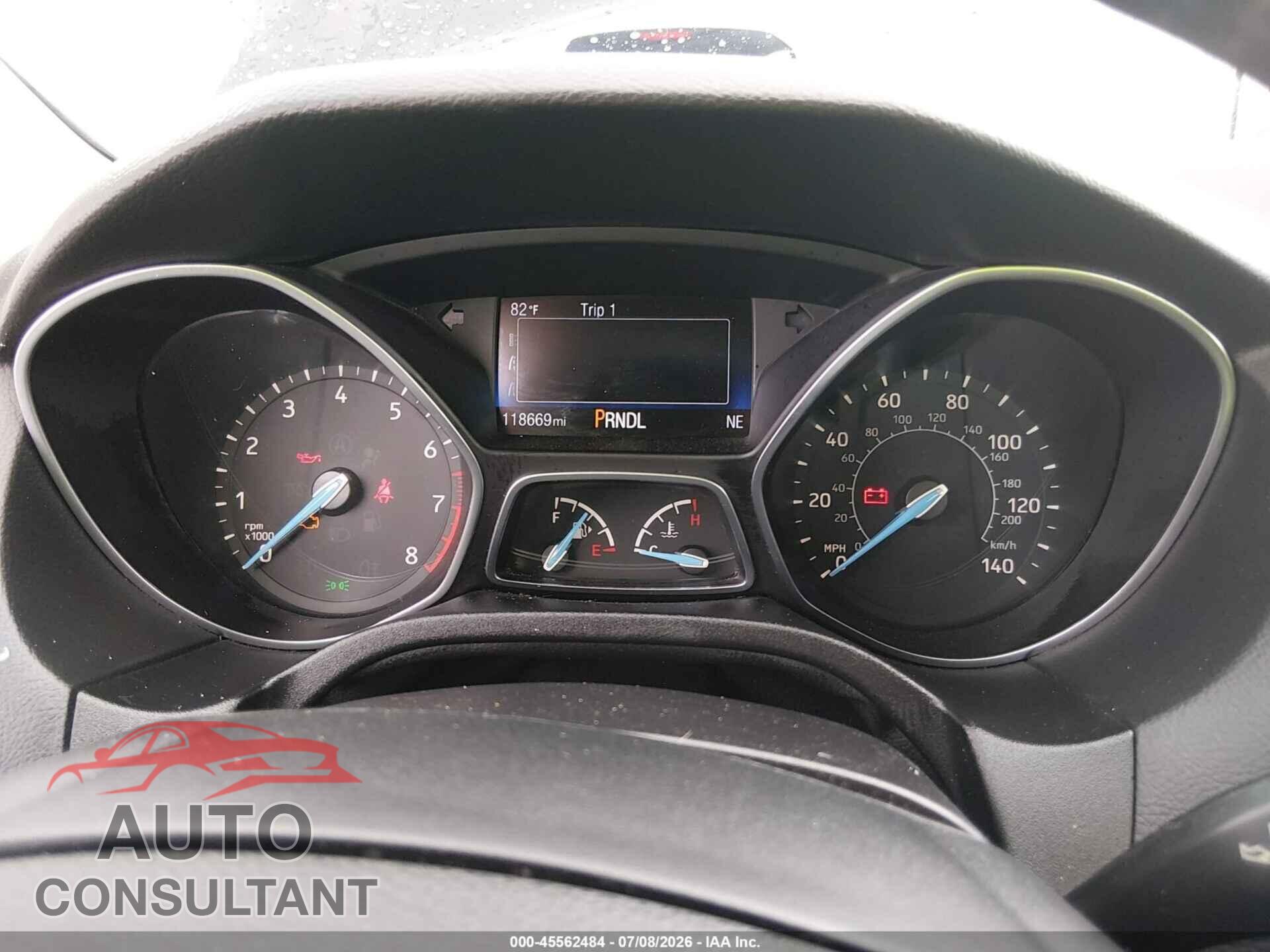 FORD FOCUS 2017 - 1FADP3F24HL270162