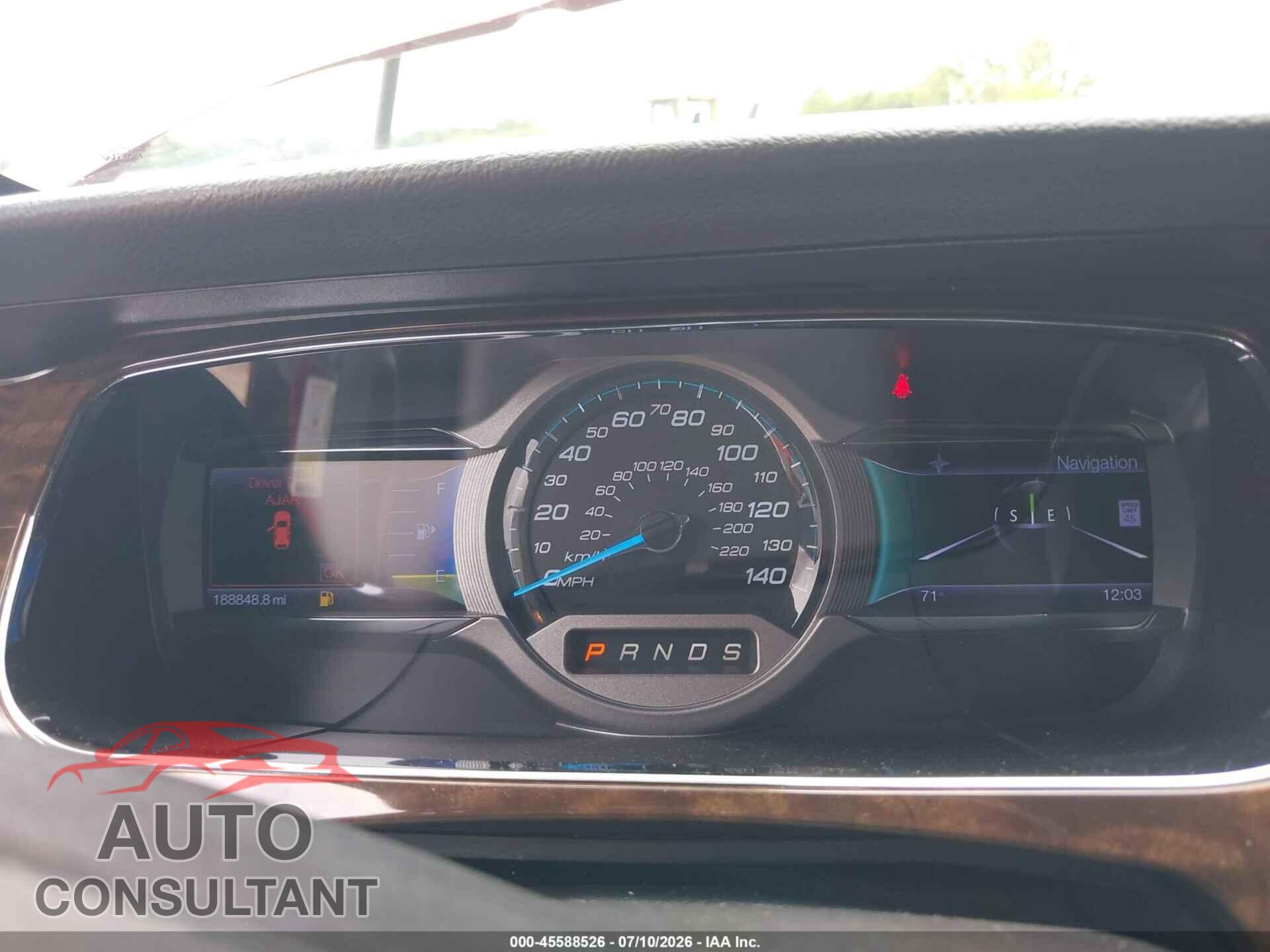 FORD TAURUS 2013 - 1FAHP2F86DG189201