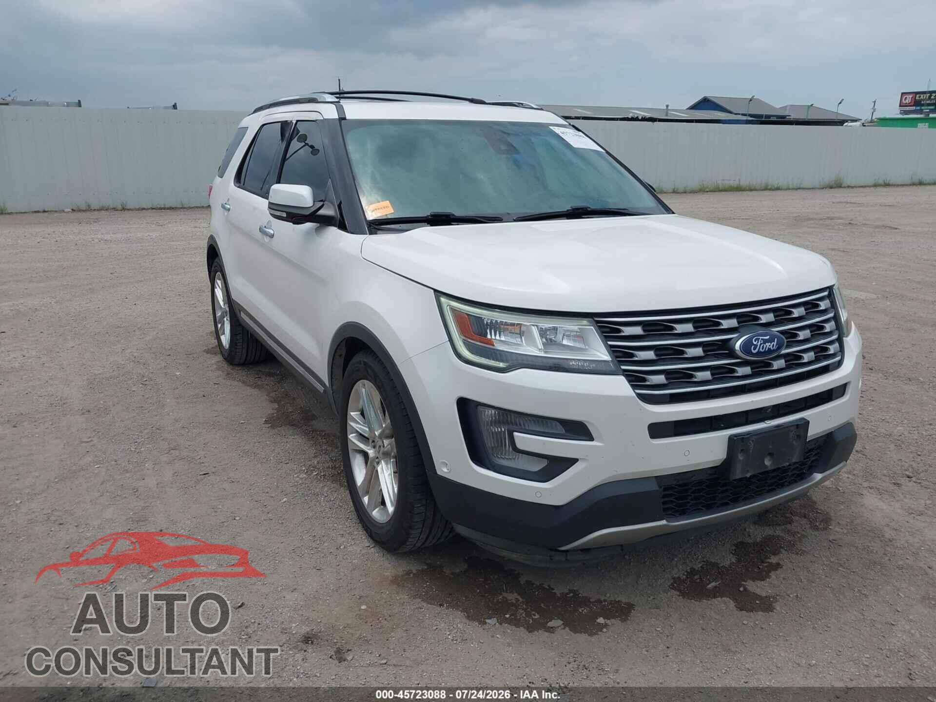 FORD EXPLORER 2017 - 1FM5K7F89HGE22742