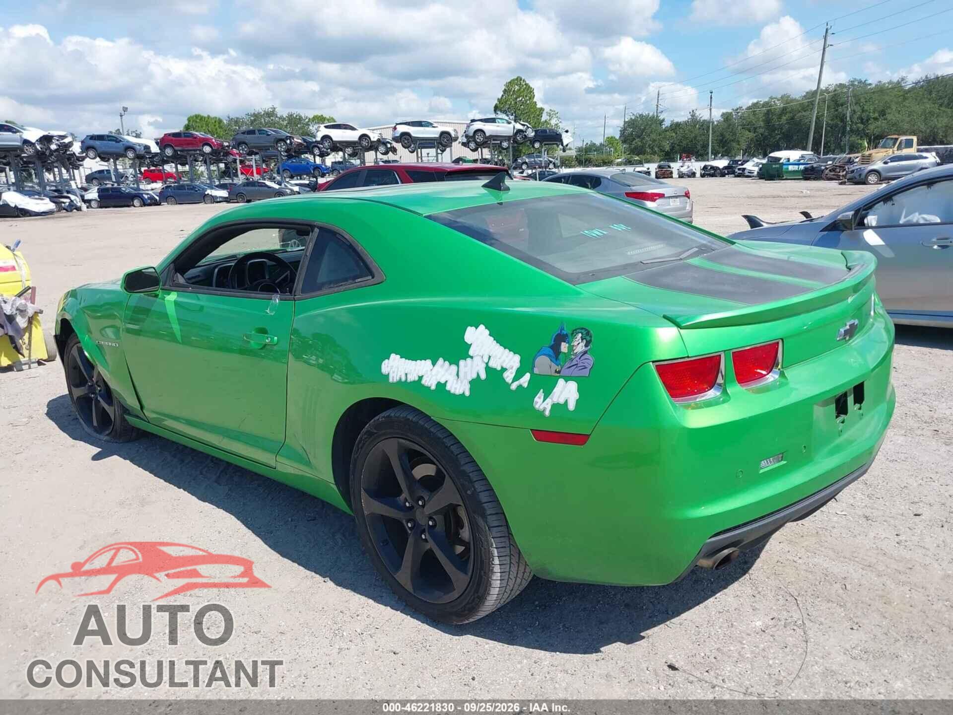 CHEVROLET CAMARO 2010 - 2G1FB1EV7A9208746