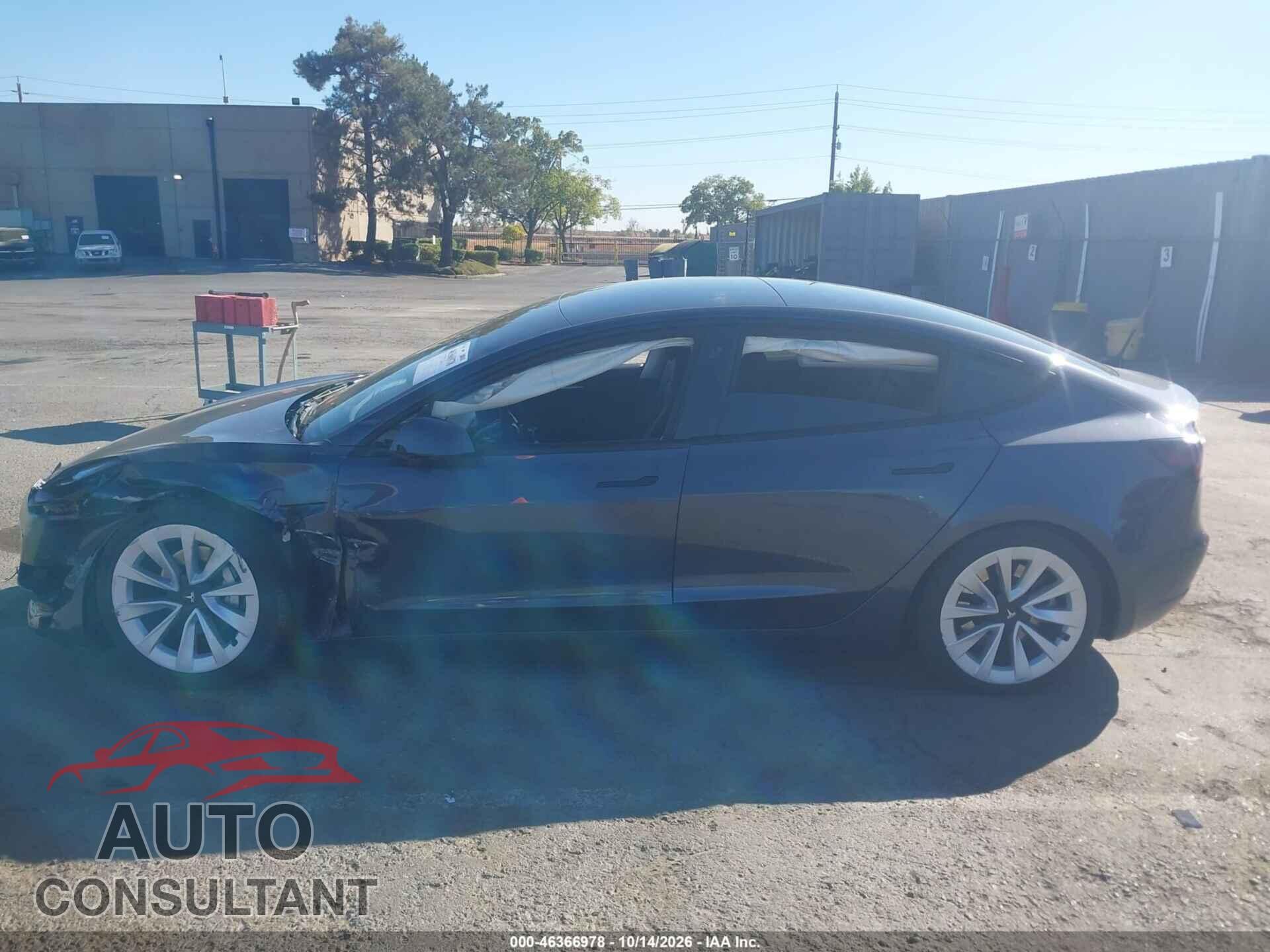 TESLA MODEL 3 2022 - 5YJ3E1EA4NF361083