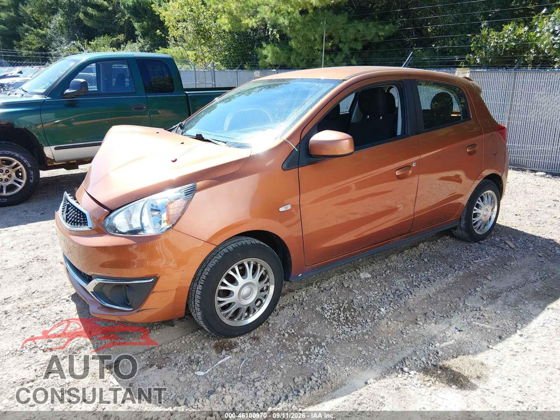 MITSUBISHI MIRAGE 2017 - ML32A3HJ3HH015306