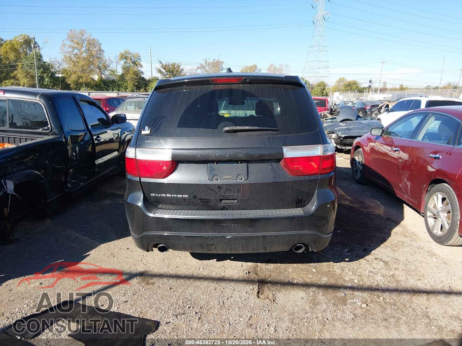 DODGE DURANGO 2013 - 1C4RDHAG7DC685754