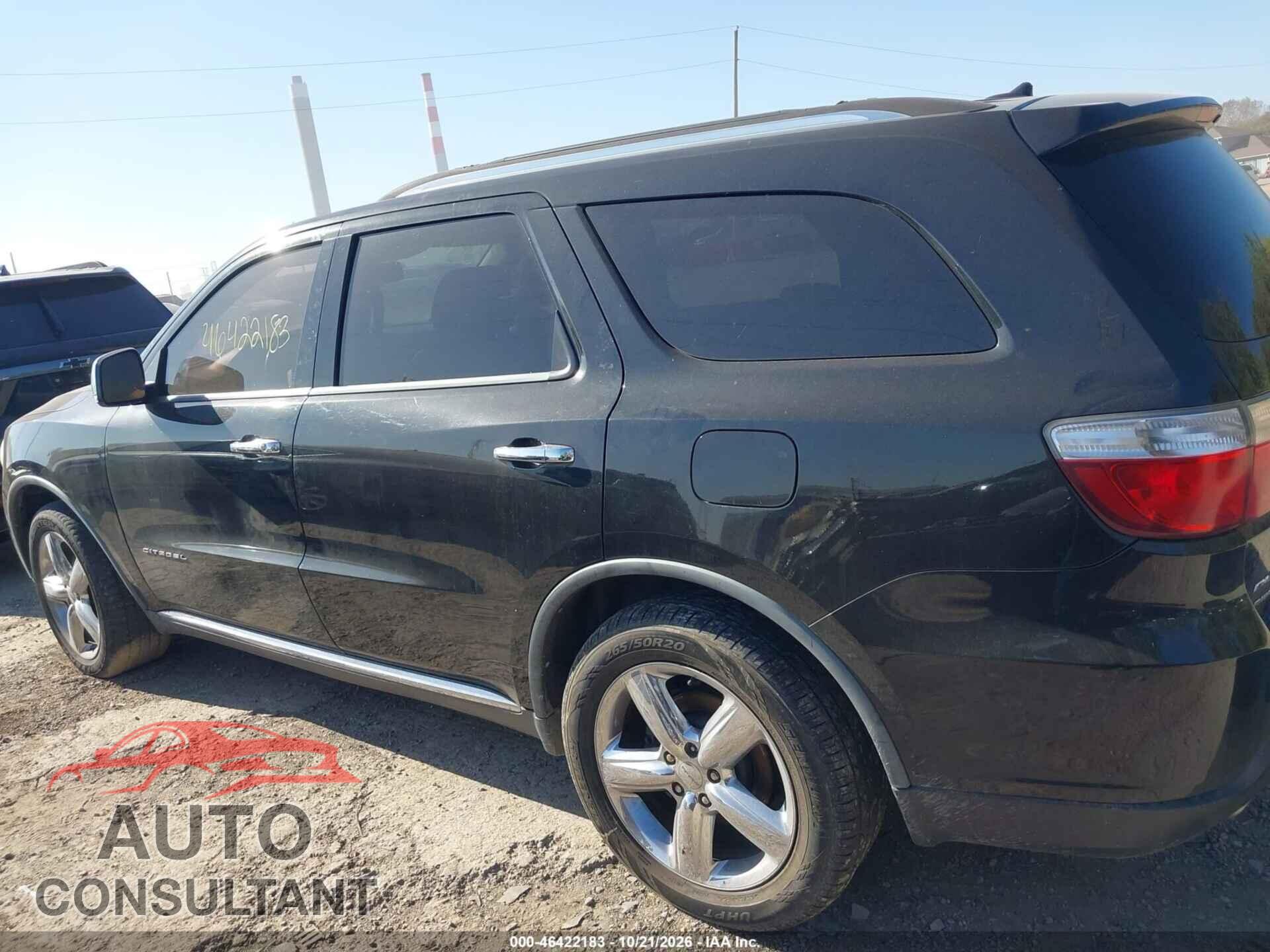 DODGE DURANGO 2012 - 1C4SDJET2CC181398
