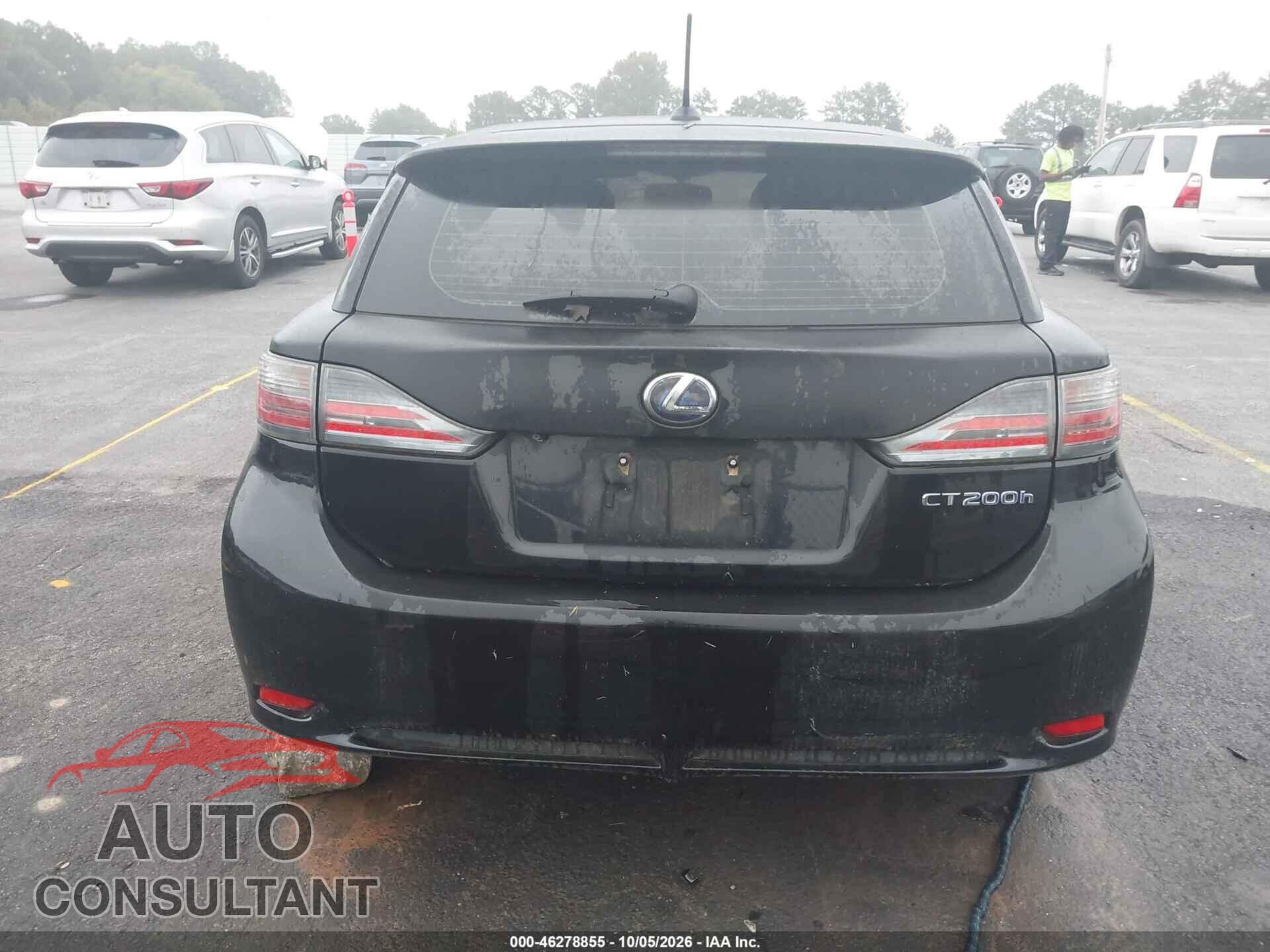 LEXUS CT 200H 2013 - JTHKD5BH6D2169008