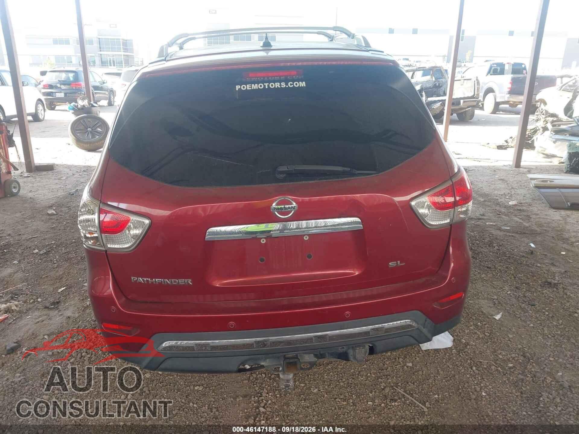 NISSAN PATHFINDER 2013 - 5N1AR2MN0DC682096