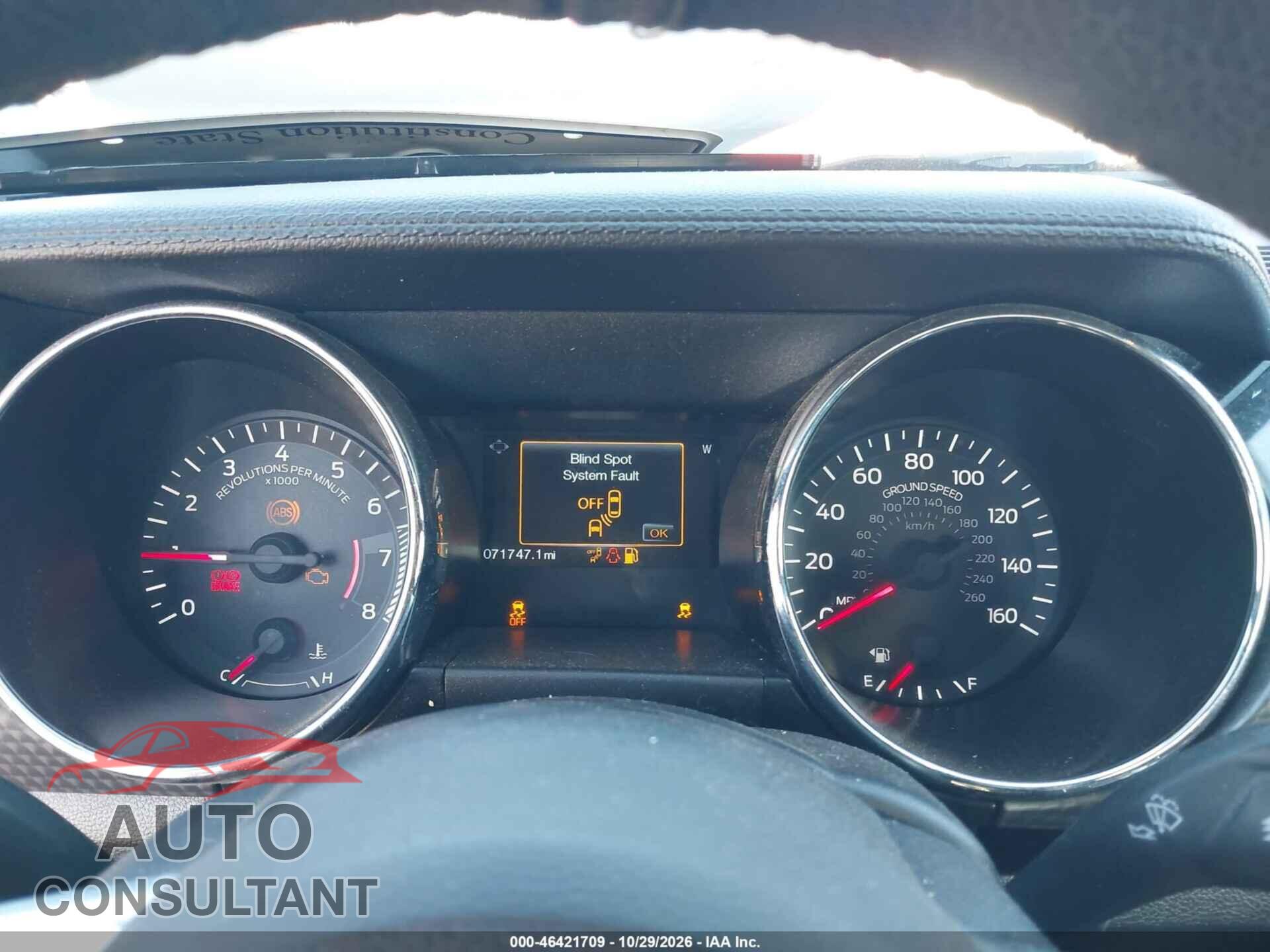 FORD MUSTANG 2017 - 1FA6P8CF2H5276821