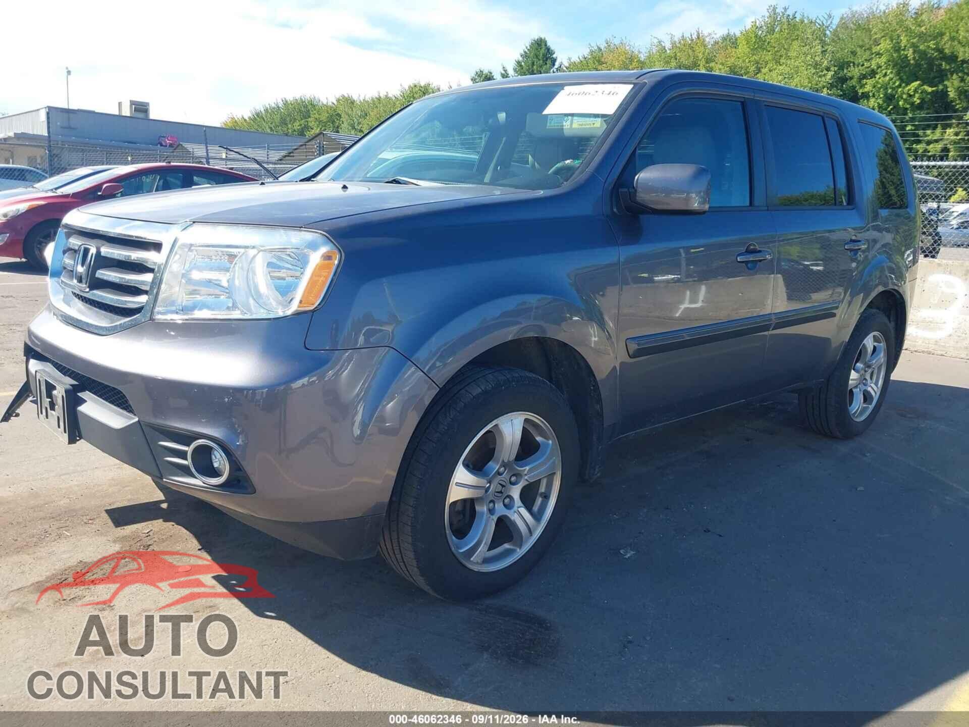 HONDA PILOT 2014 - 5FNYF4H57EB006122