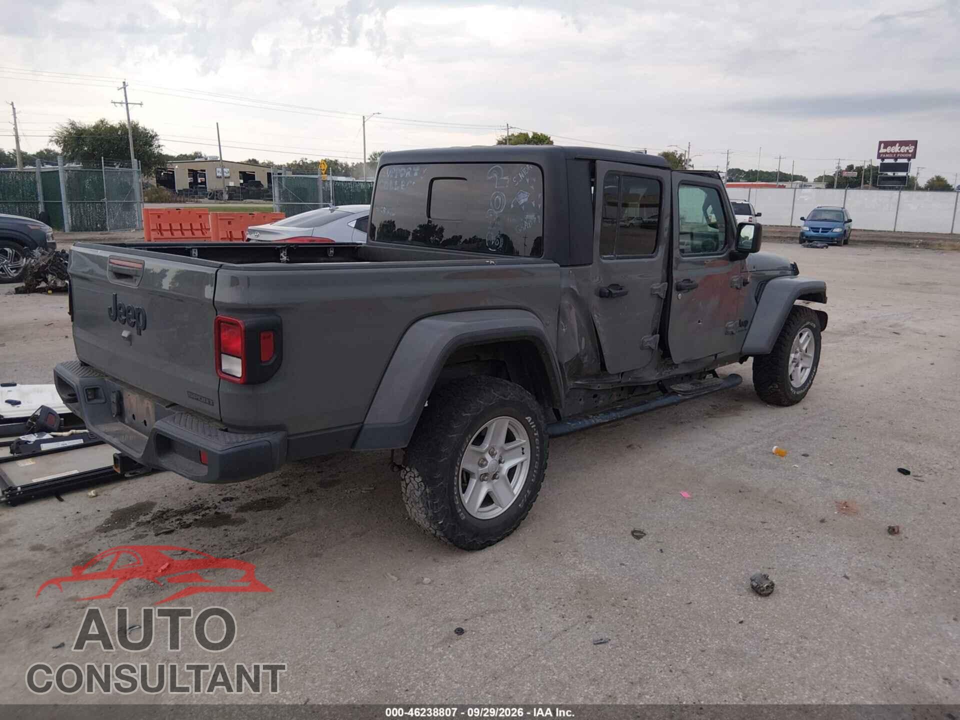 JEEP GLADIATOR 2020 - 1C6HJTAG7LL207699