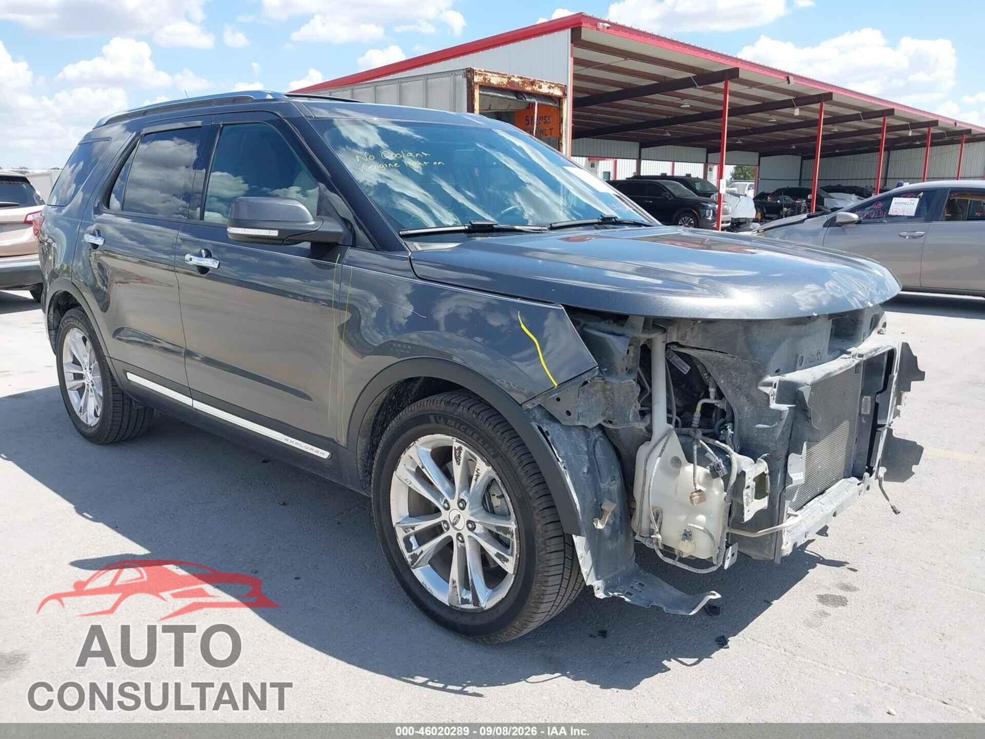 FORD EXPLORER 2018 - 1FM5K7F80JGB55223