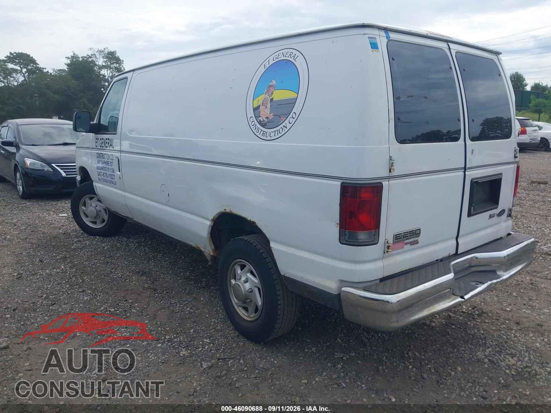 FORD E-250 2011 - 1FTNE2EW3BDB15185