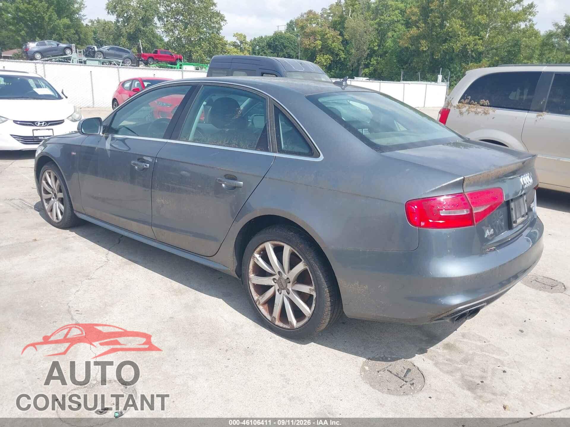 AUDI A4 2014 - WAUBFAFL0EA052743