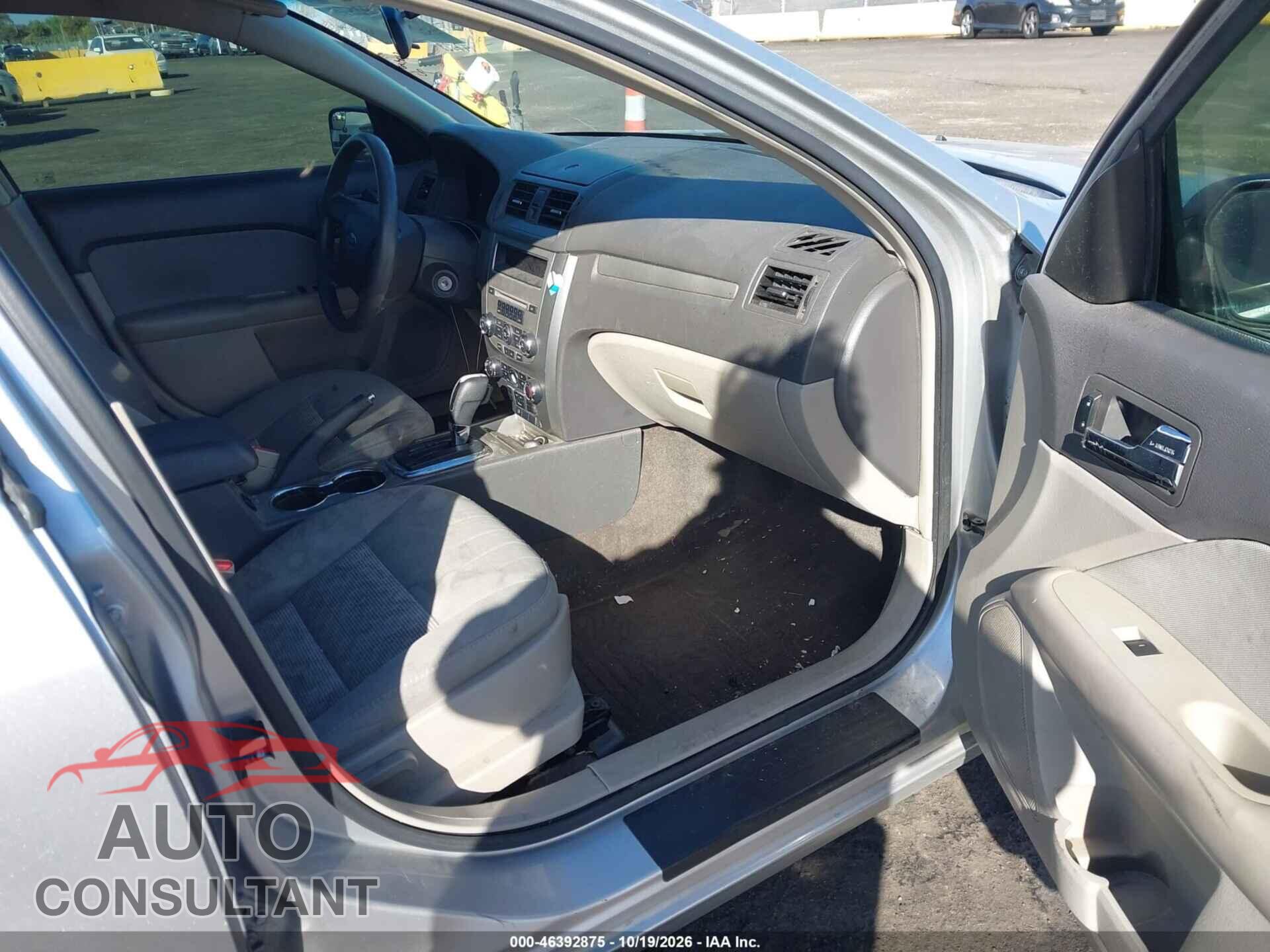 FORD FUSION 2012 - 3FAHP0GA3CR334692