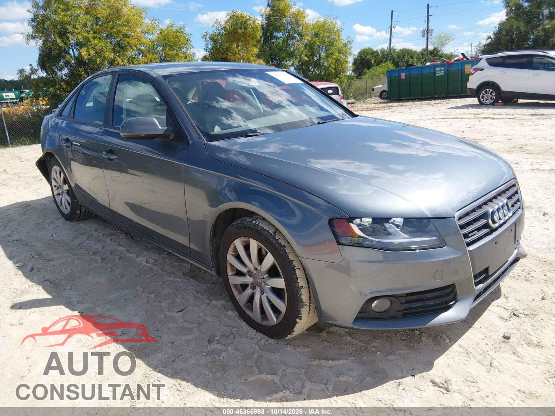 AUDI A4 2012 - WAUBFAFL4CN011196