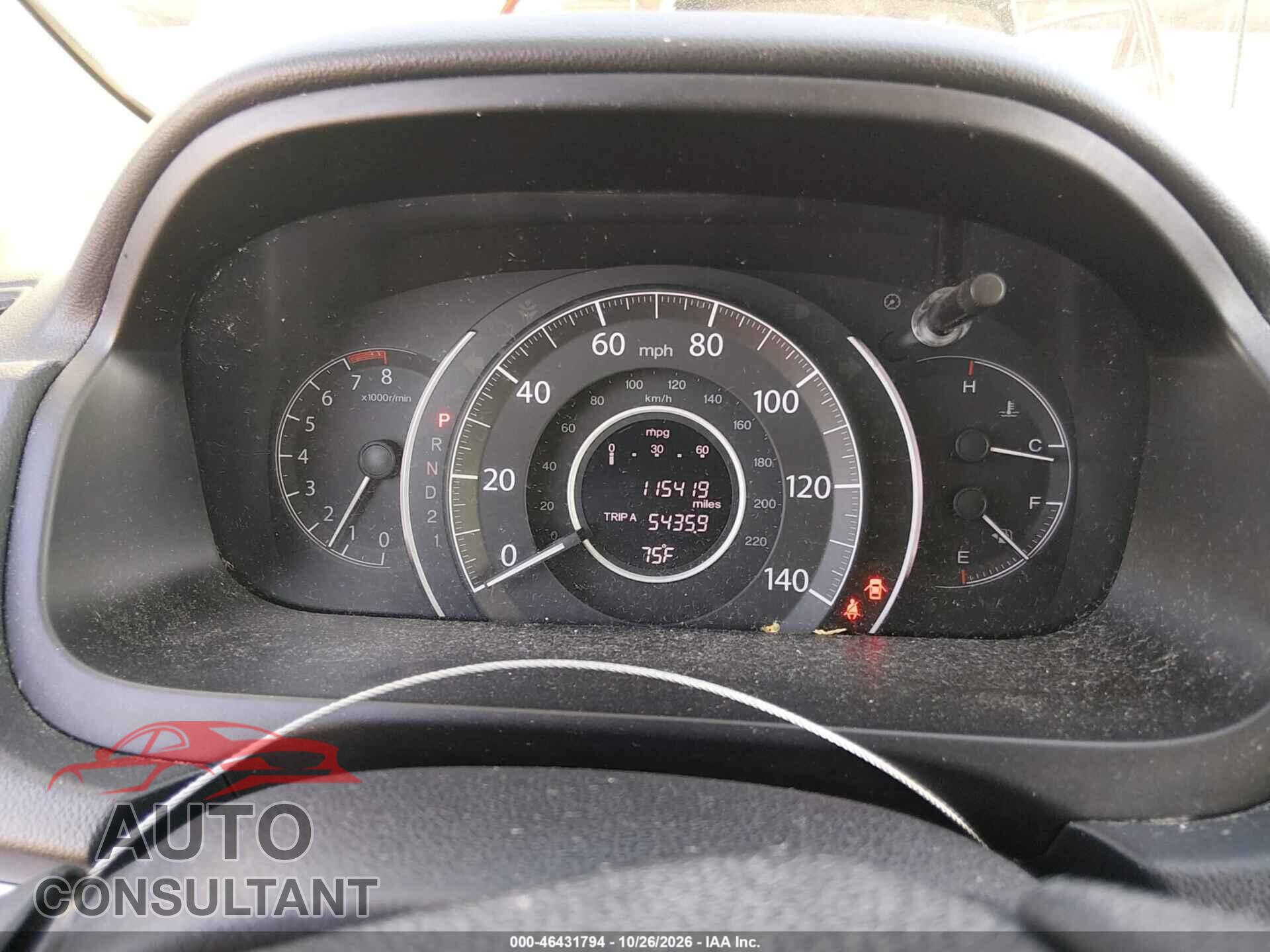 HONDA CR-V 2014 - 2HKRM3H36EH553838