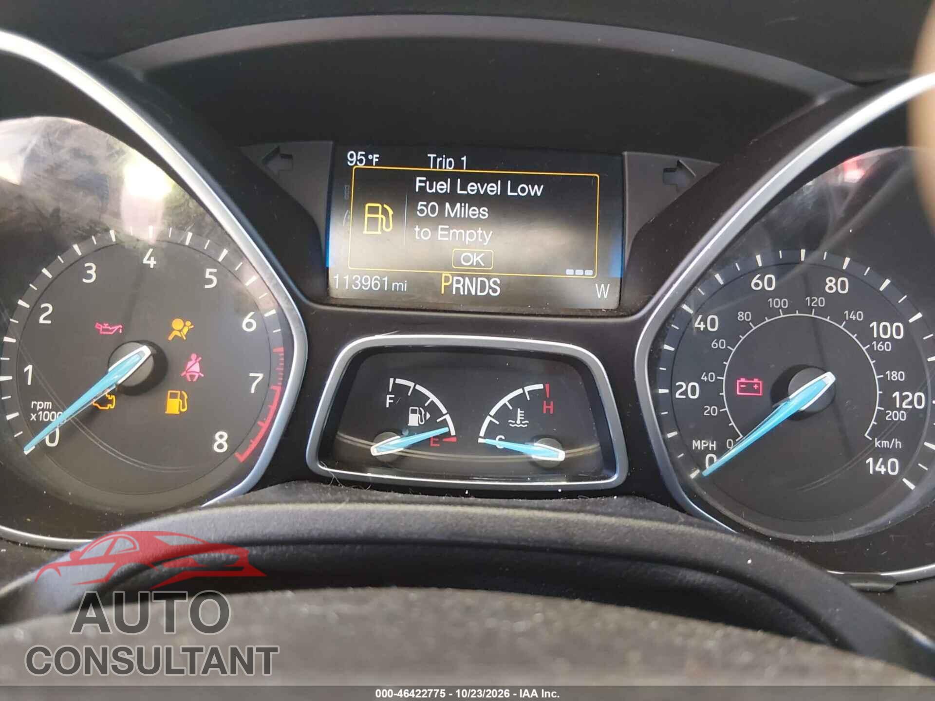 FORD FOCUS 2017 - 1FADP3FE9HL298050