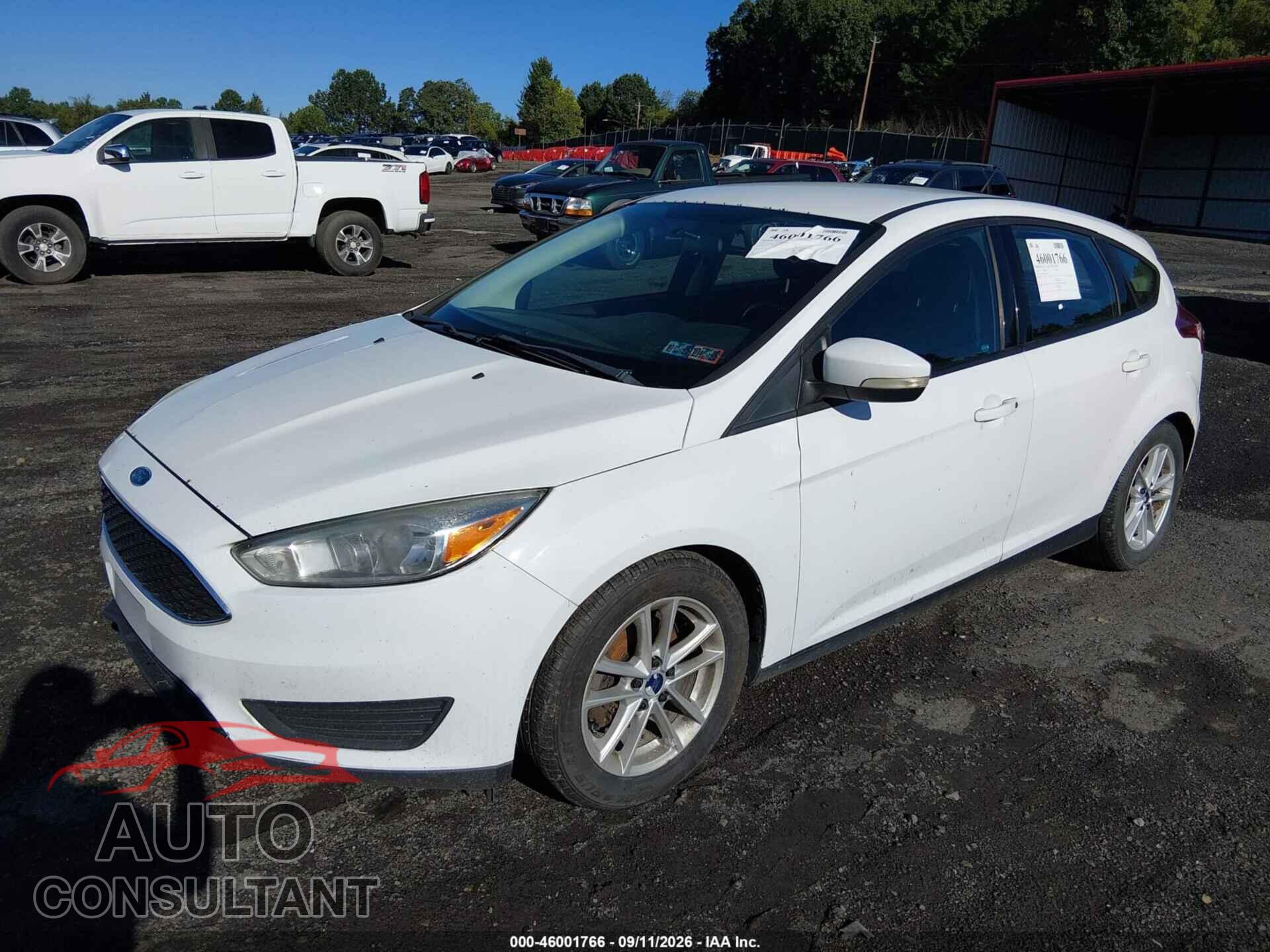 FORD FOCUS 2017 - 1FADP3K28HL243410