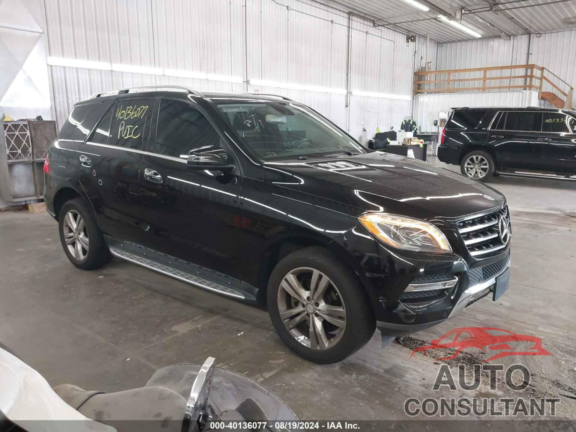 MERCEDES-BENZ ML 350 2013 - 4JGDA5HB6DA207134