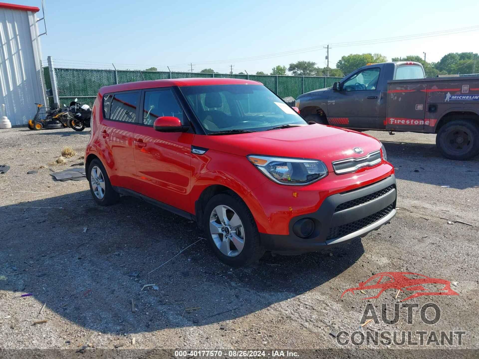 KIA SOUL 2019 - KNDJN2A20K7677660