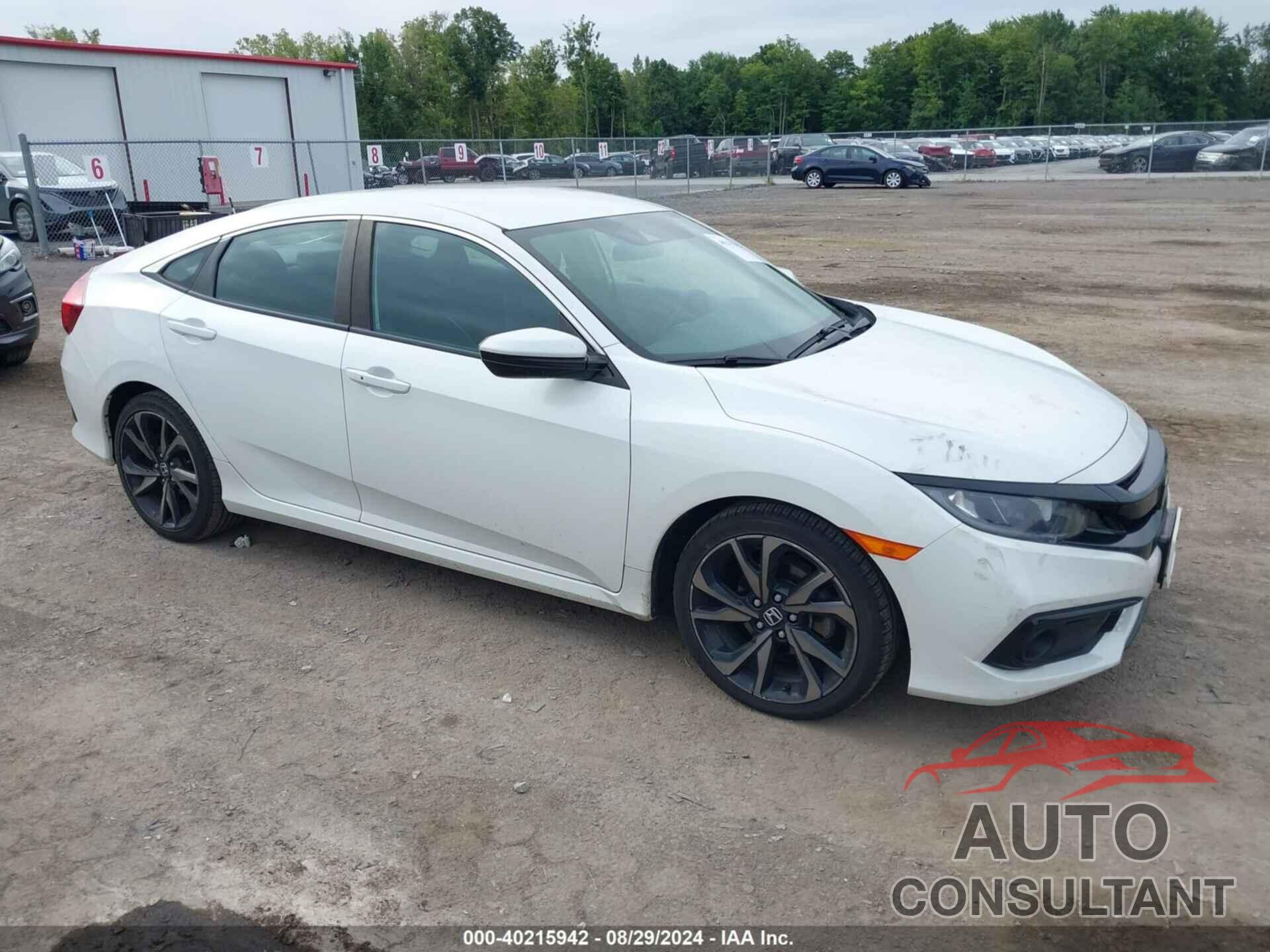 HONDA CIVIC 2020 - 2HGFC2F8XLH544890