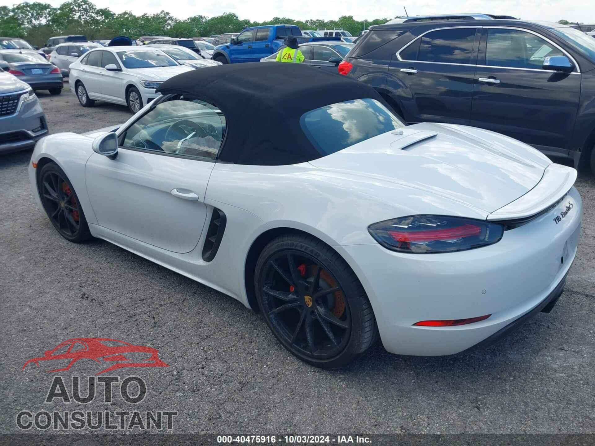 PORSCHE BOXSTER 2017 - WP0CB2A82HS241677
